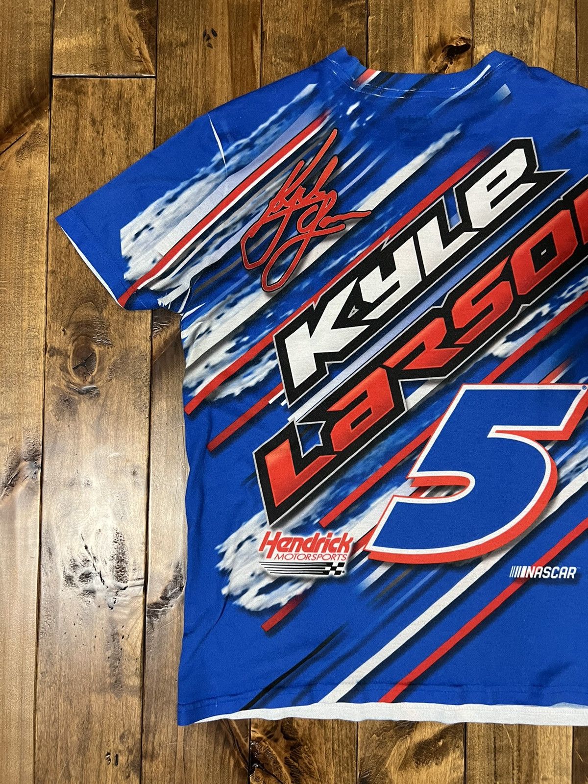 NASCAR Hendrick Motorsports Kyle Larson NASCAR T-shirt Size US S / EU 44-46 / 1 - 9 Thumbnail