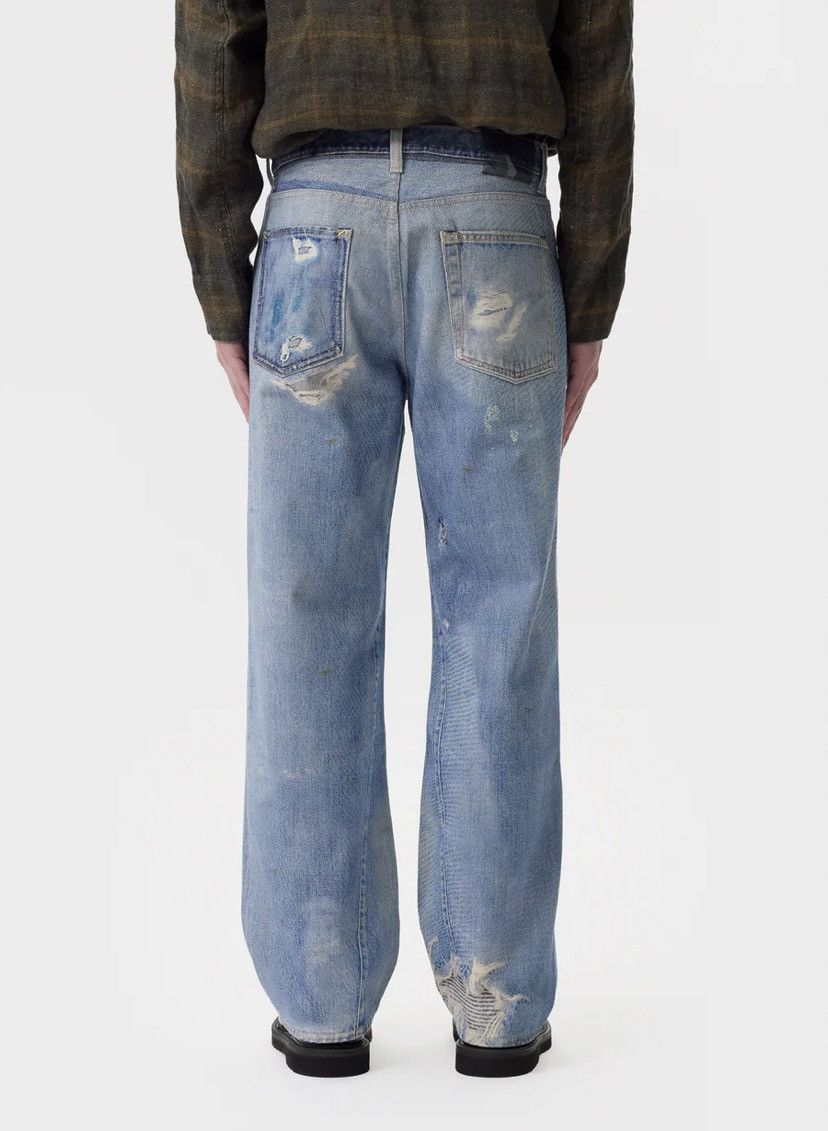 Our Legacy Our Legacy Blue Digital Denim Print Third Cut Jeans Size 32 |  Grailed