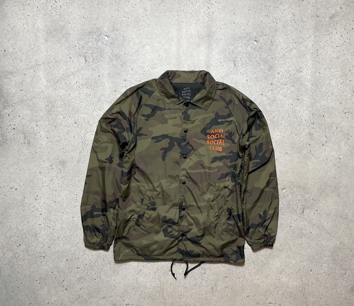 Anti Social Social Club Nylon Overshot Jacket ASSC Anti Social Social Club Camo Y2K Size US M / EU 48-50 / 2 - 2 Thumbnail