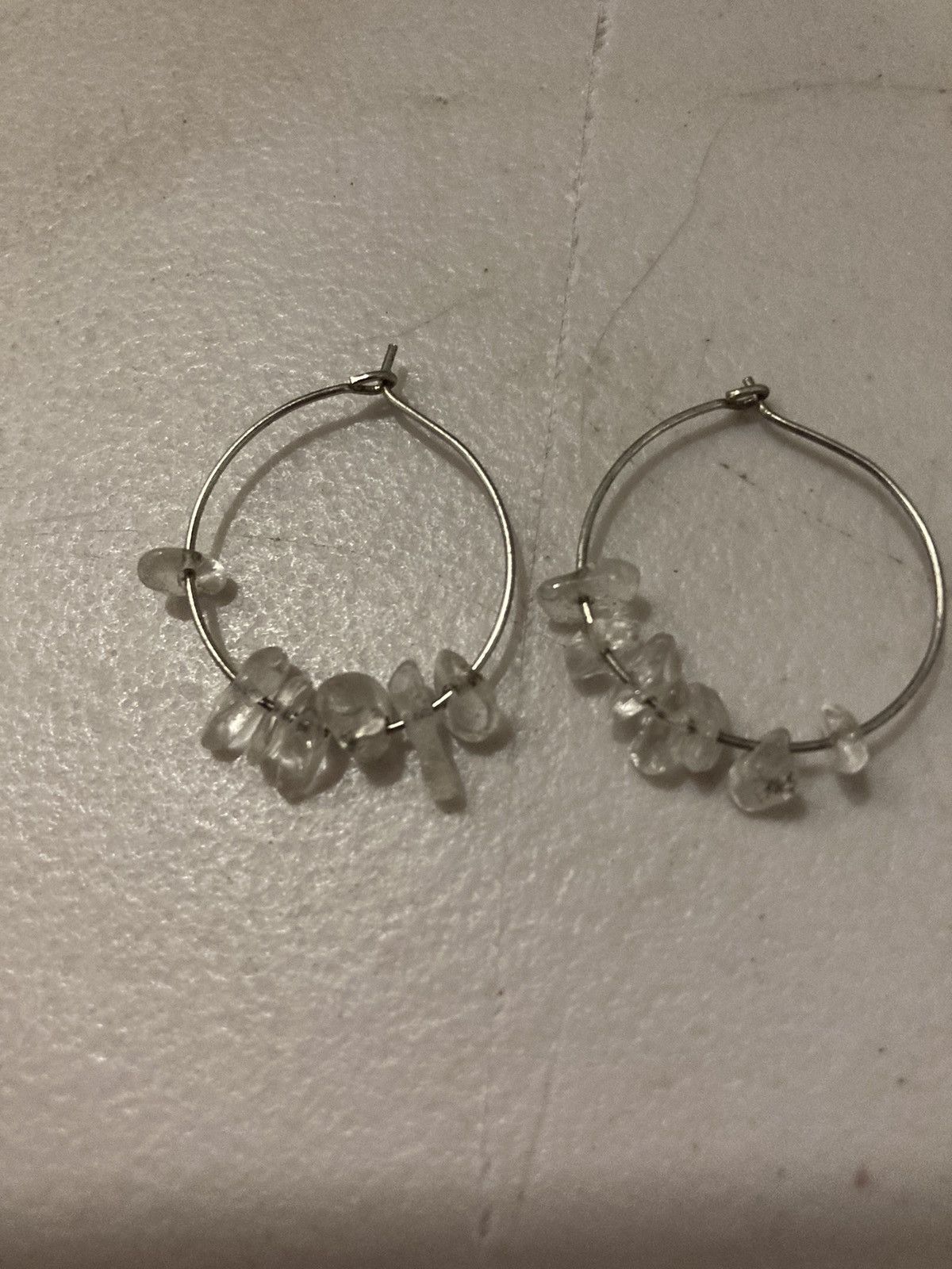 Other Semiprecious beaded chip earrings 12 dollars each Size ONE SIZE - 8 Thumbnail
