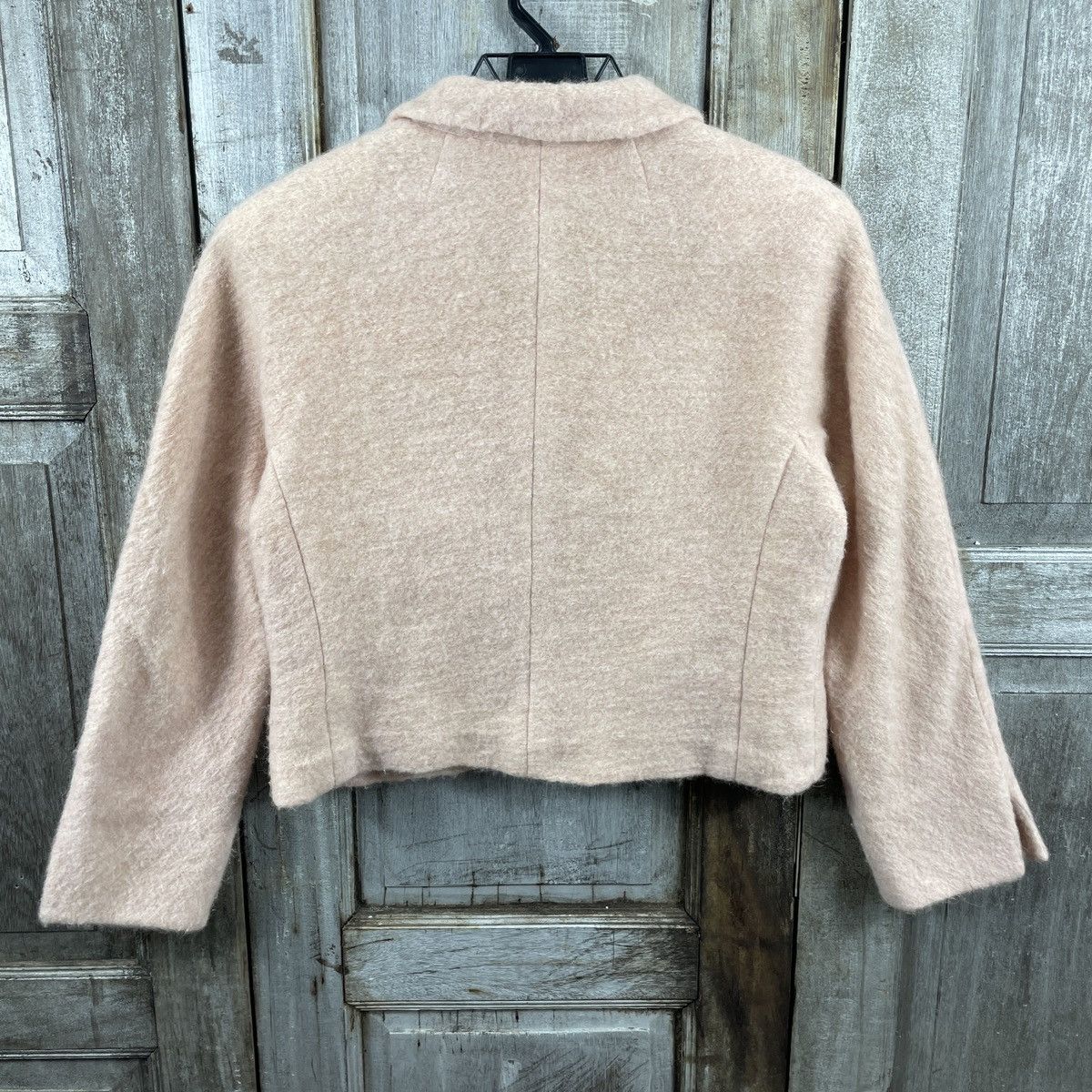 Nina Ricci × Vintage Vintage Nina Ricci Wool Cropped Jacket Size M / US 6-8 / IT 42-44 - 2 Thumbnail