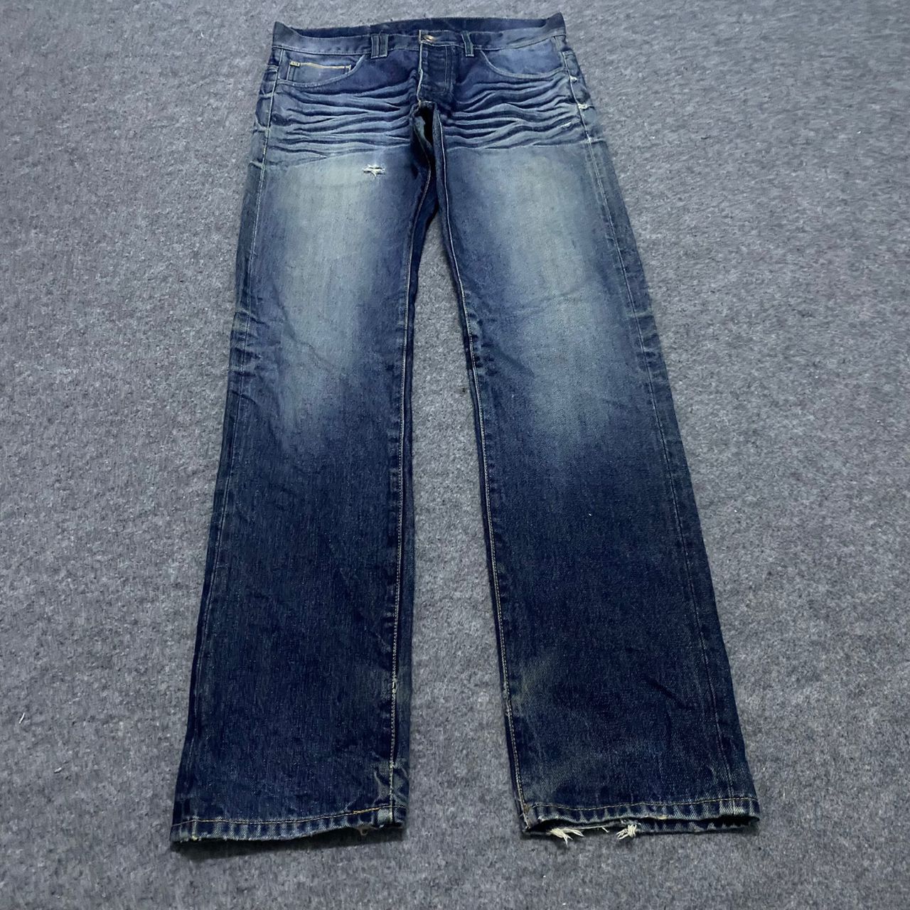Armani Exchange 💥Best Offer💥Vintage Armani Exchange Selvegde Denim Size US 34 / EU 50 - 2 Thumbnail