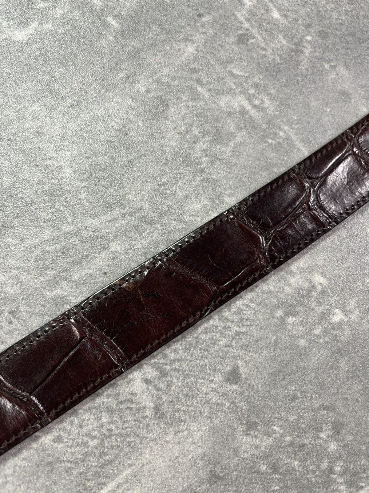 Mulberry MULBERRY Brown Leather Belt 90 / 36 Size 36 - 7 Thumbnail