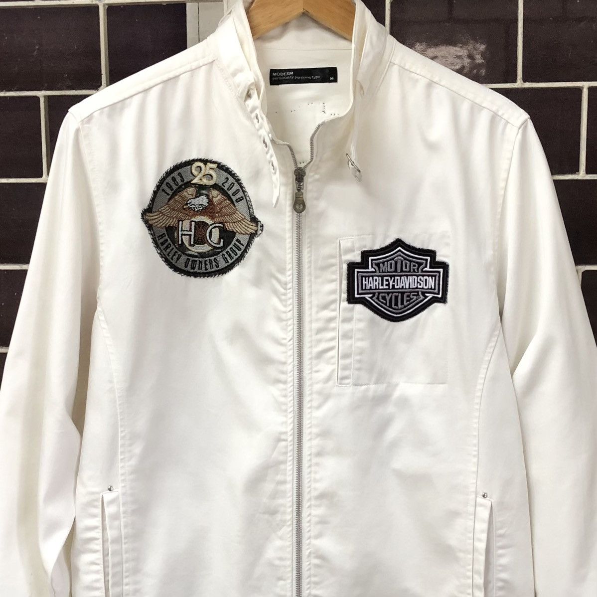 Harley Davidson Vintage Moderm Patches Harley Davidson Motorcycle Jacket Size US M / EU 48-50 / 2 - 11 Thumbnail