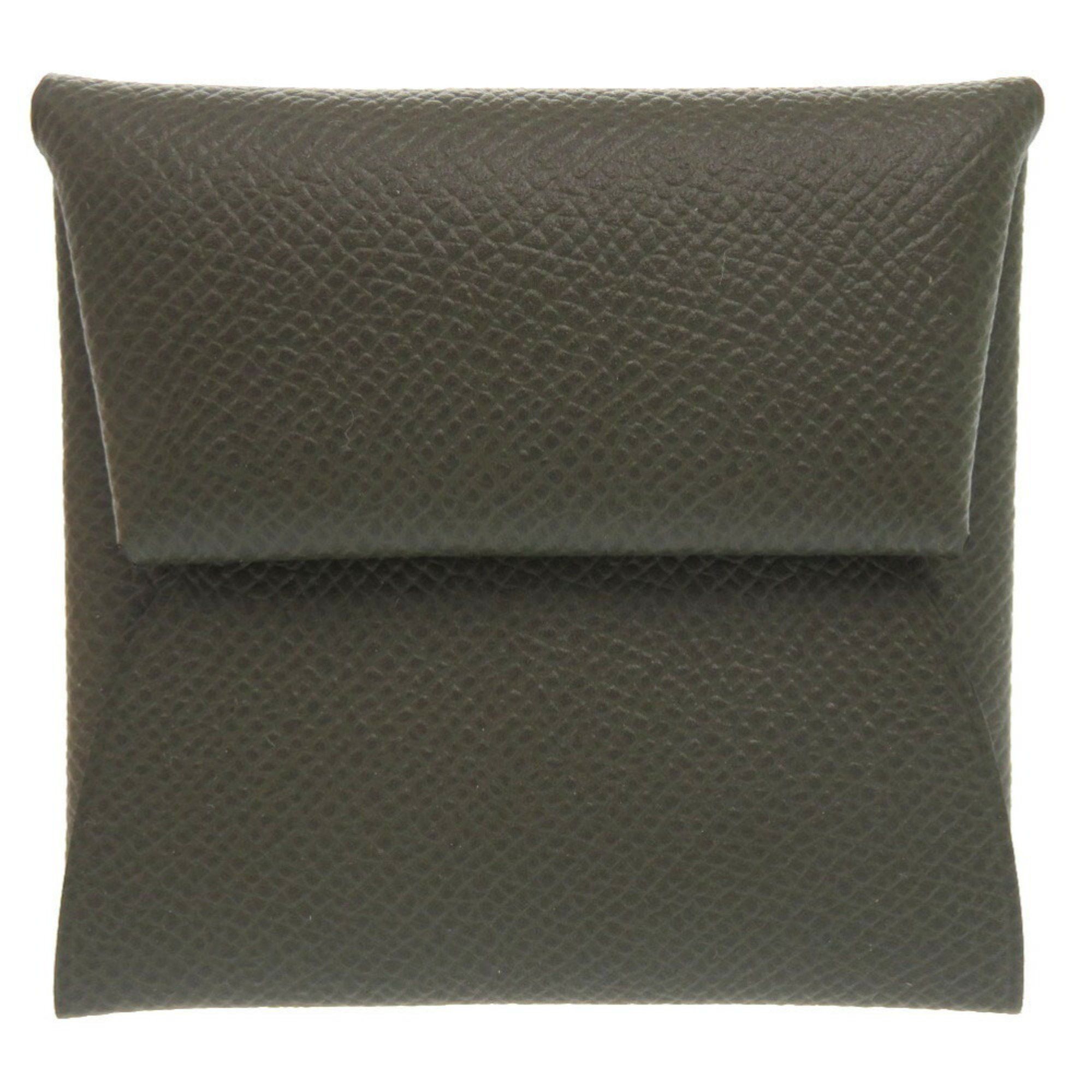 Hermes Hermes Bastia Epsom leather Vert Maki Z engraved coin case wallet purse 0782 HERMES Size ONE SIZE - 1 Thumbnail