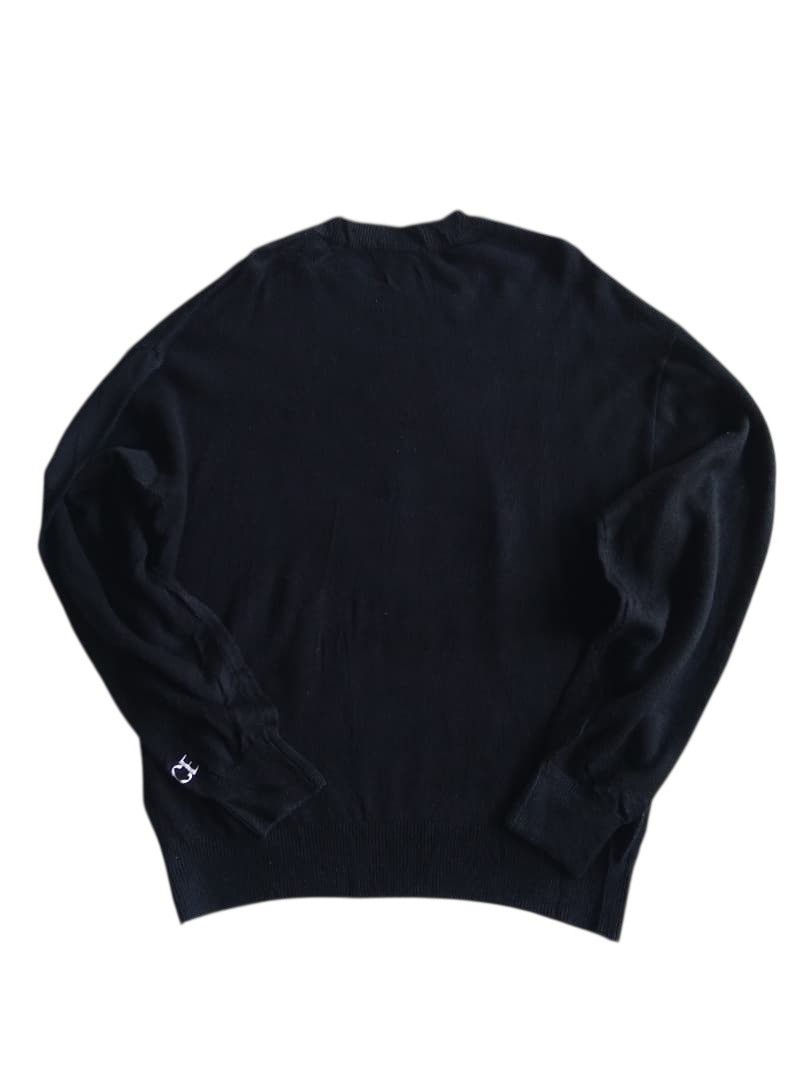 Versace VINTAGE GIANNI VERSACE BIG LOGO KNITWEAR SWITSHIRT Size US M / EU 48-50 / 2 - 3 Thumbnail