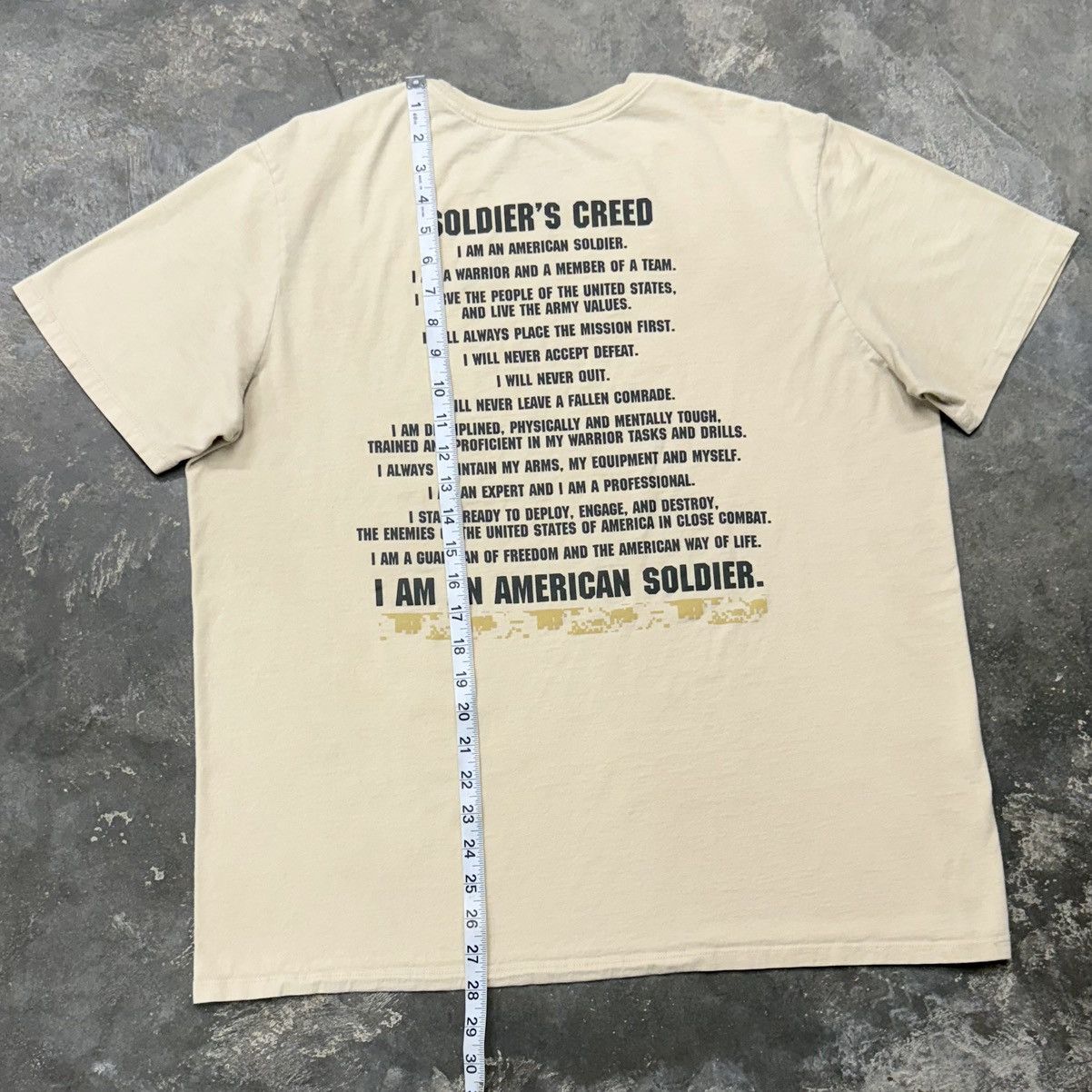 Nike Nike Army Soldier’s Creed Graphic Tee XL Size US XL / EU 56 / 4 - 8 Thumbnail