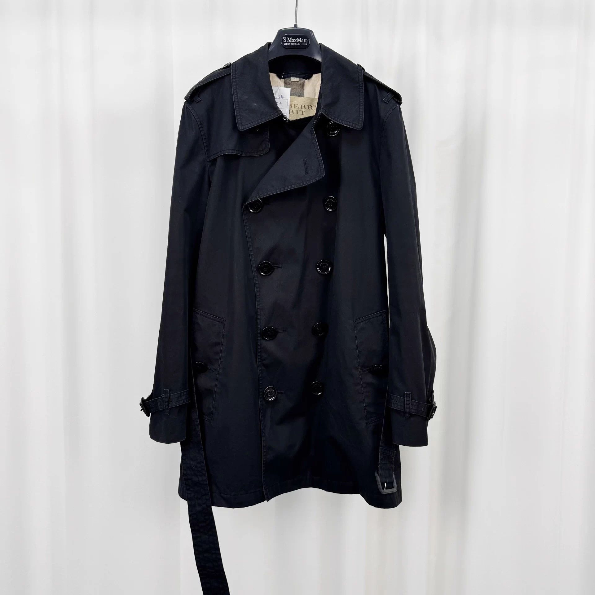 Burberry Burberry DB Trench S 98 New Check Lining Size US S / EU 44-46 / 1 - 1 Thumbnail