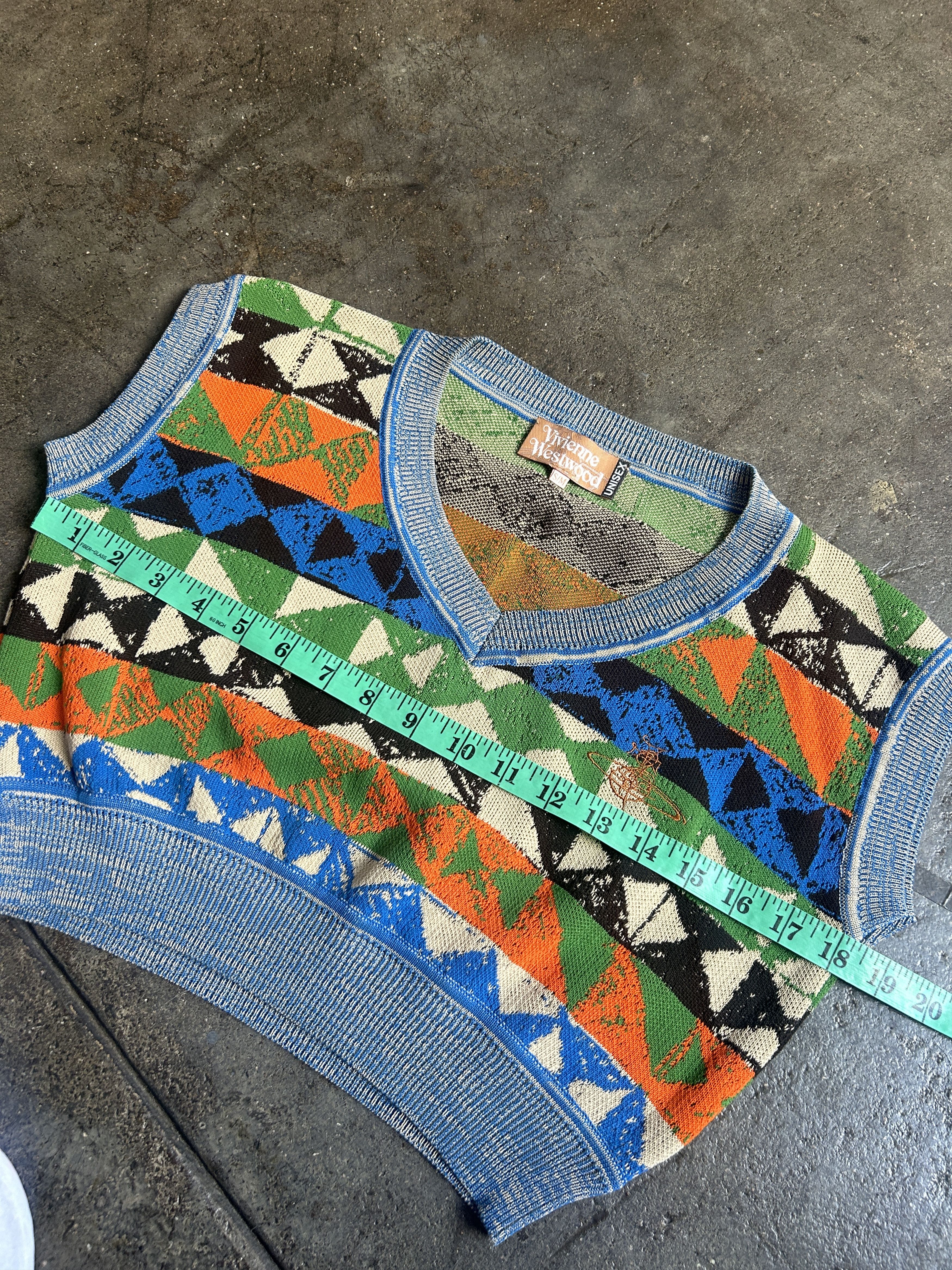 Vivienne Westwood UNISEX S/S 2020 Knit Cotton Crop Top Vest Size US M / EU 48-50 / 2 - 9 Thumbnail