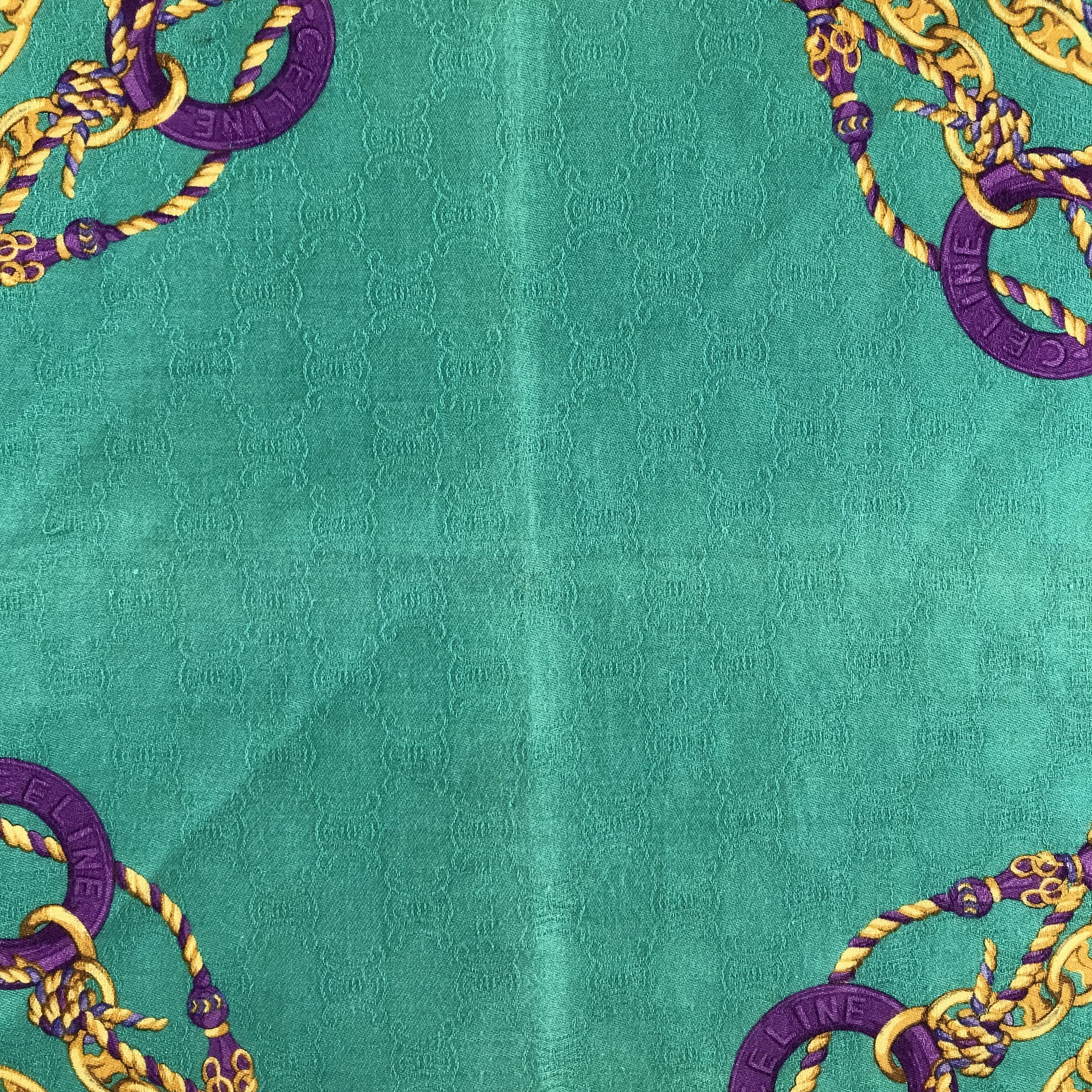 Celine Celine Handkerchief / Bandana / Neckerchief C549 Size ONE SIZE - 5 Thumbnail