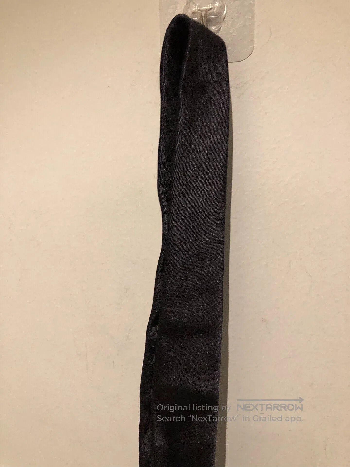 Versace Versace Silk Black Tie. Size ONE SIZE - 2 Thumbnail