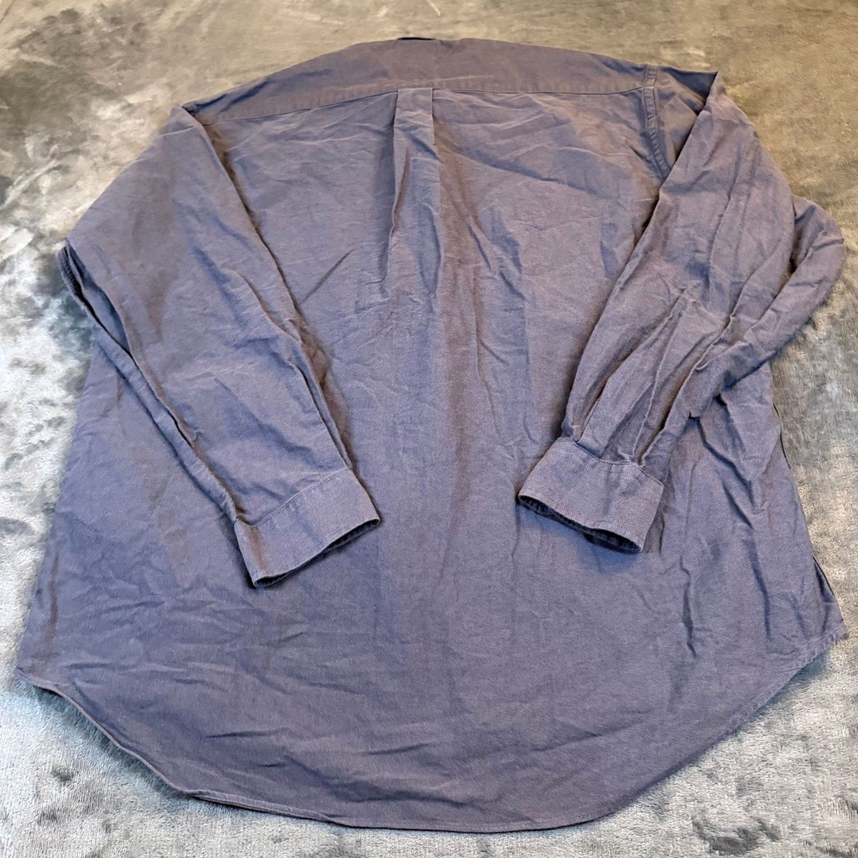 Tommy Hilfiger Tommy Hilfiger Oxford Button-Down Shirt Mens L Blue Long Sleeve Logo Pocket Size US L / EU 52-54 / 3 - 4 Thumbnail
