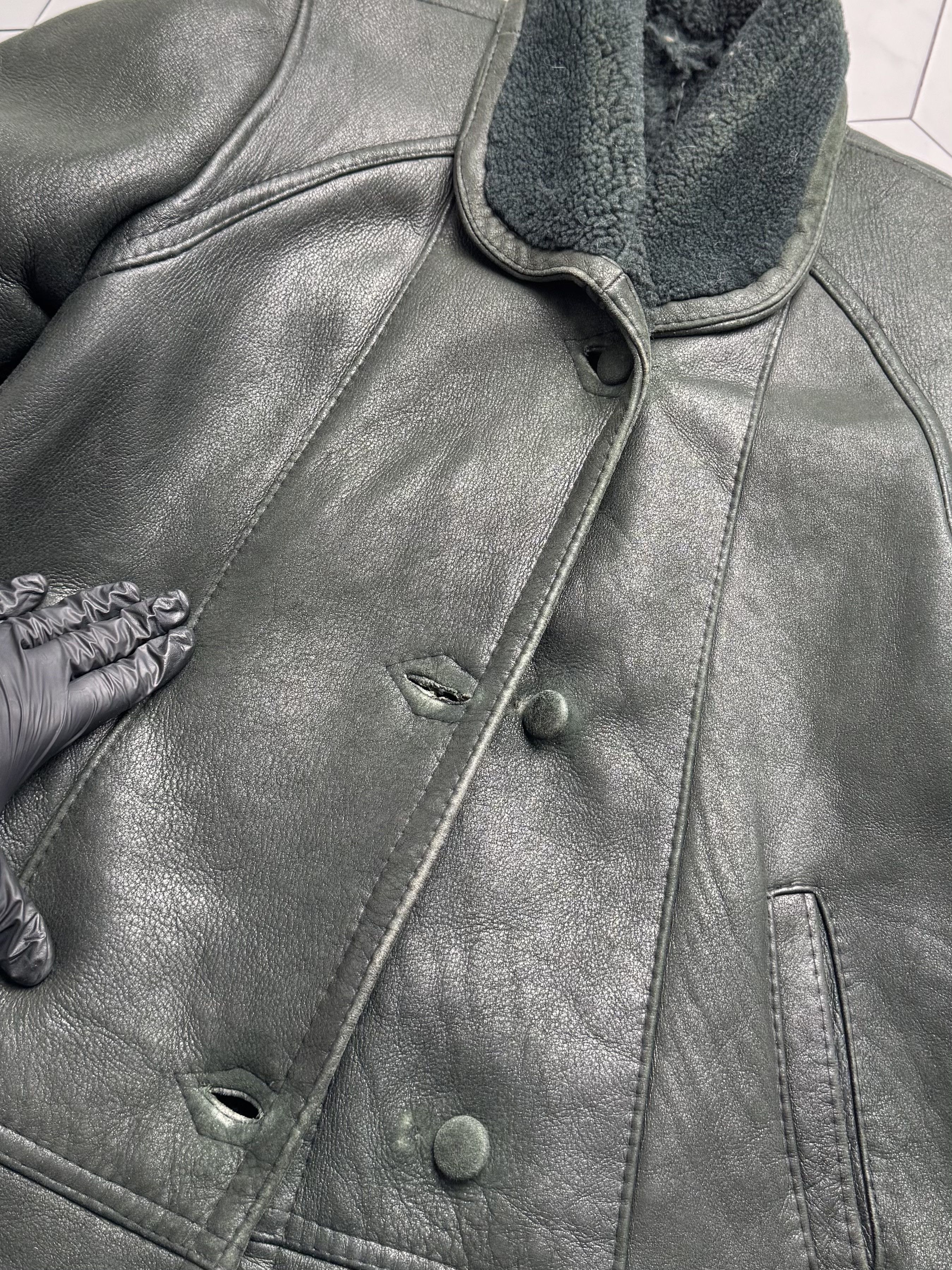 Vintage Vintage Real Sheepskin Coat (B250)D15E2 Size XL / US 12-14 / IT 48-50 - 11 Thumbnail