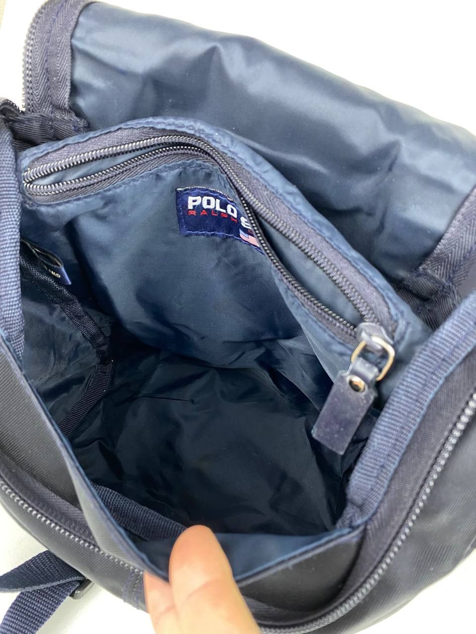 Polo Ralph Lauren × Vintage VTG 1990's Polo Sport by Ralph Lauren Mini Backpack Size ONE SIZE - 11 Thumbnail