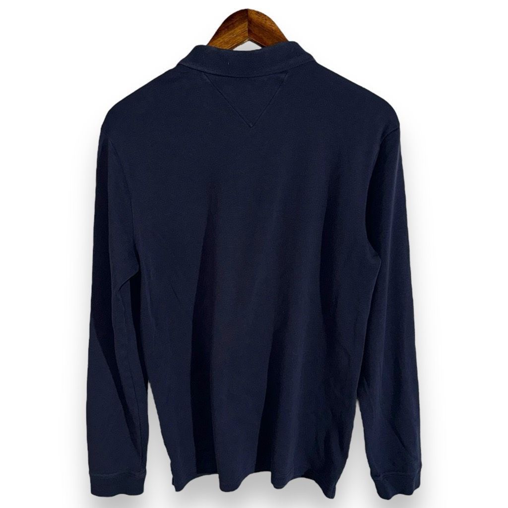 BRAX Navy Brax Philip L/S Jersey Polo Shirt Size M Size US M / EU 48-50 / 2 - 7 Thumbnail