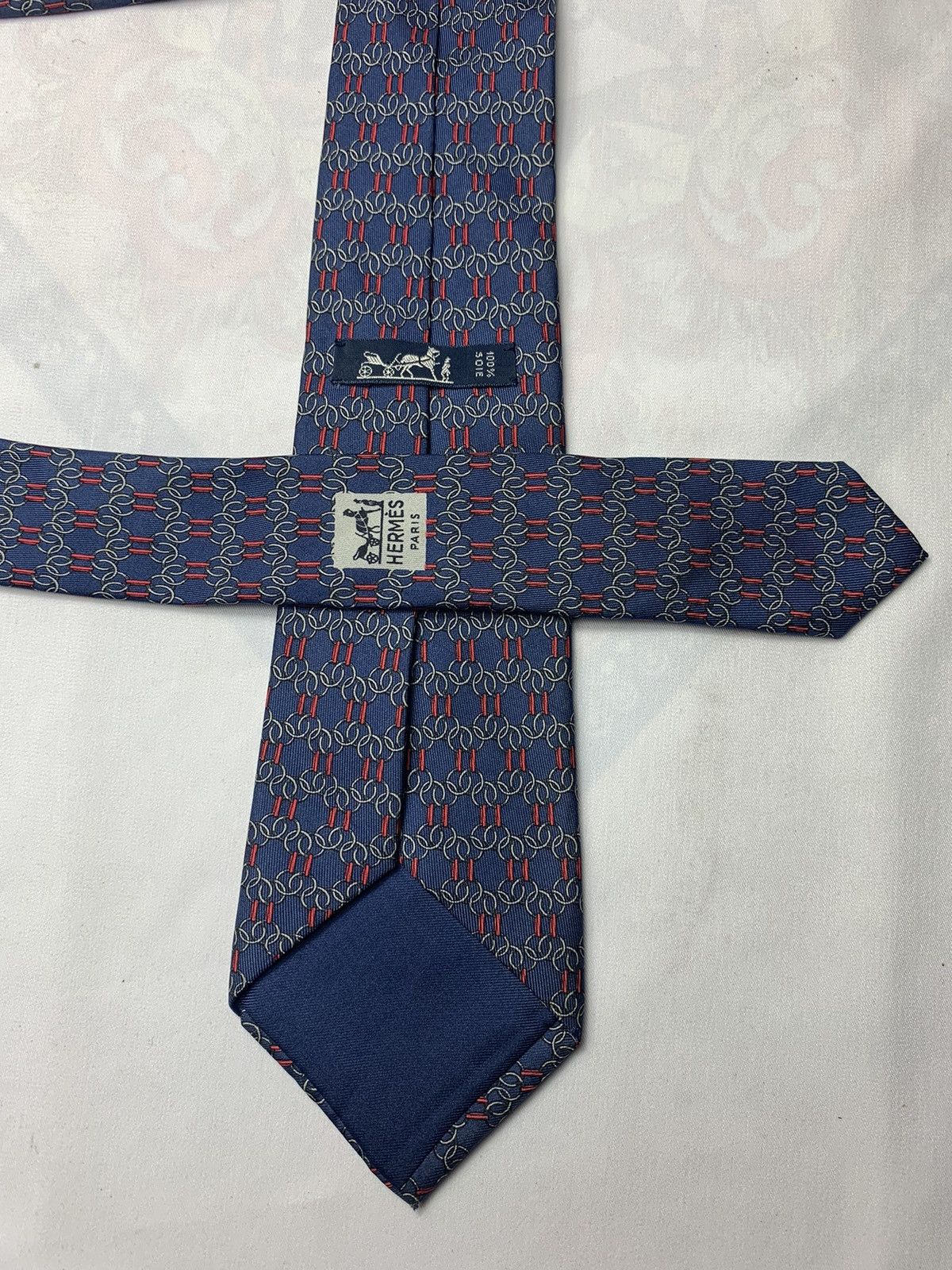 Hermes Hermes Silk Necktie / Neckwear / Accessories Size ONE SIZE - 3 Thumbnail