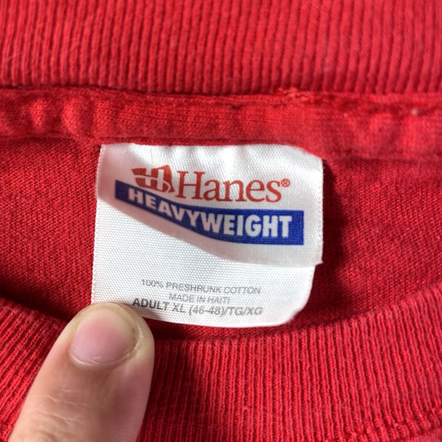 Hanes Godsend Shirt Mens XL Horror Promo Shirt 2004 Red Y2K Scary Thriller Slasher Hanes T-Shirt Mens XL Red Horror Size US XL / EU 56 / 4 - 4 Thumbnail