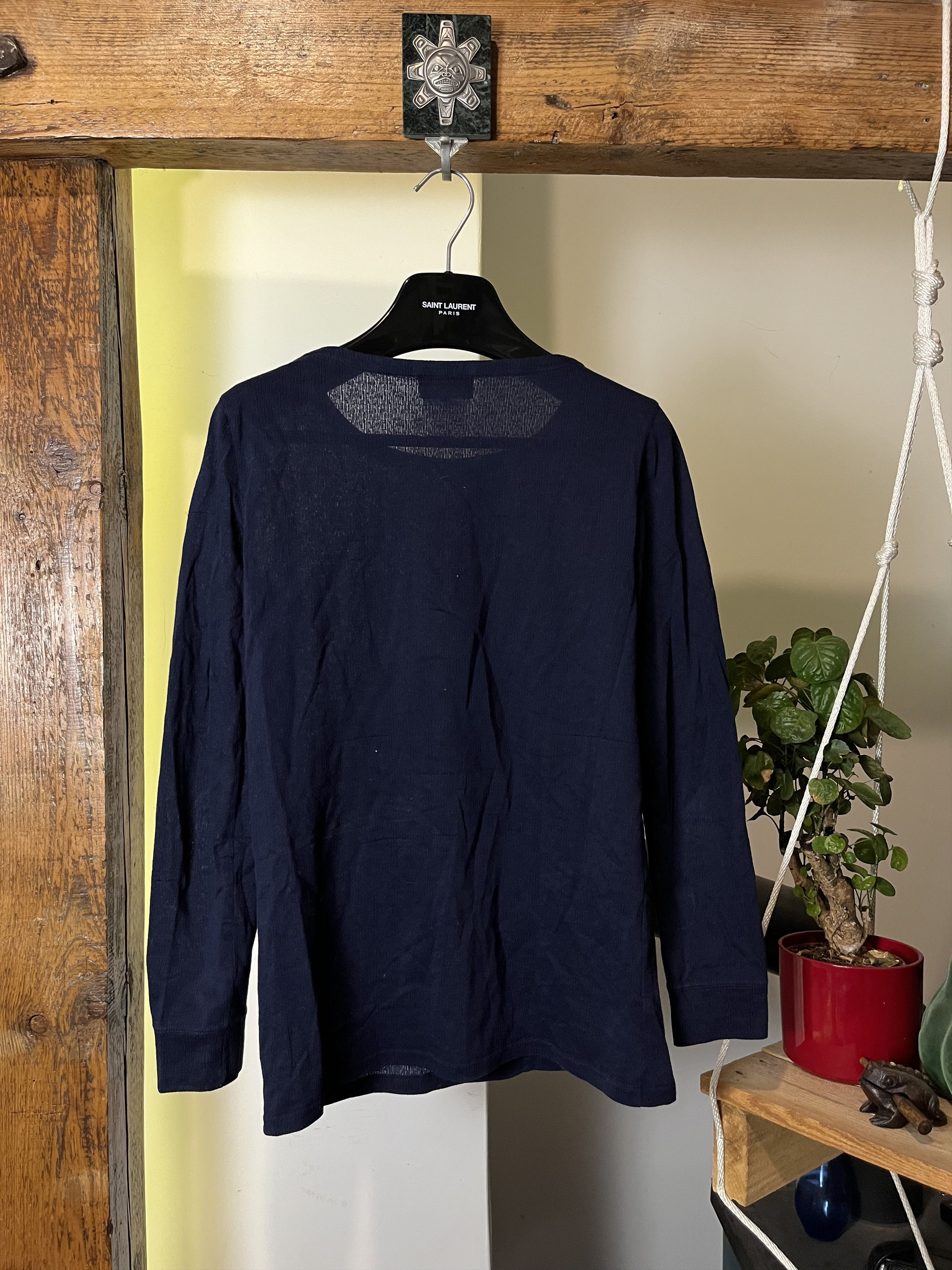 A.P.C. × Japanese Brand A.P.C. Rue Madame Paris for Japan Minimalist Lin Longsleeve Size S / US 4 / IT 40 - 2 Thumbnail