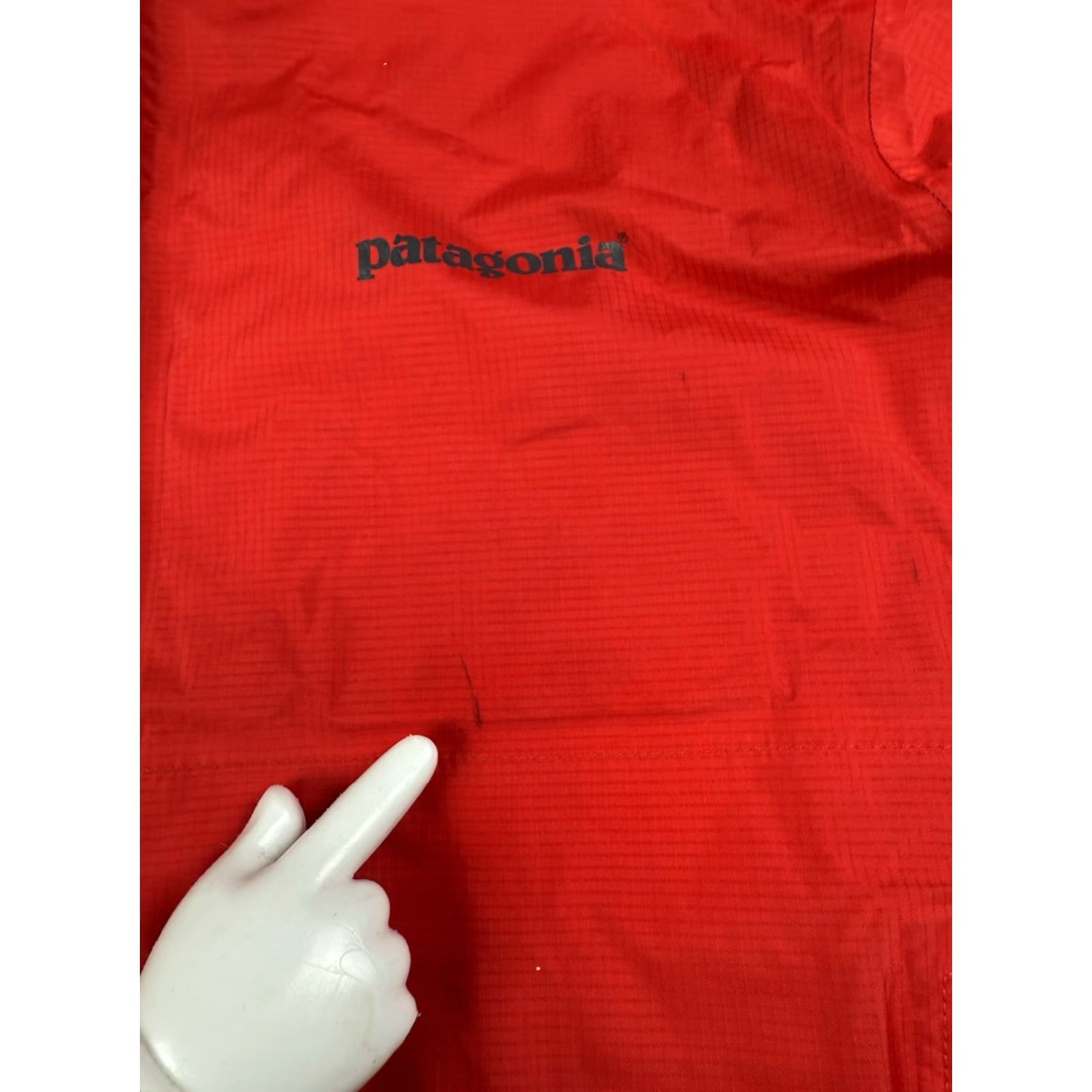 Patagonia VINTAGE Patagonia Jacket Mens Regular S Red Zip Hooded Lightweight All Seasons Pockets Rain Coat Size US S / EU 44-46 / 1 - 4 Thumbnail