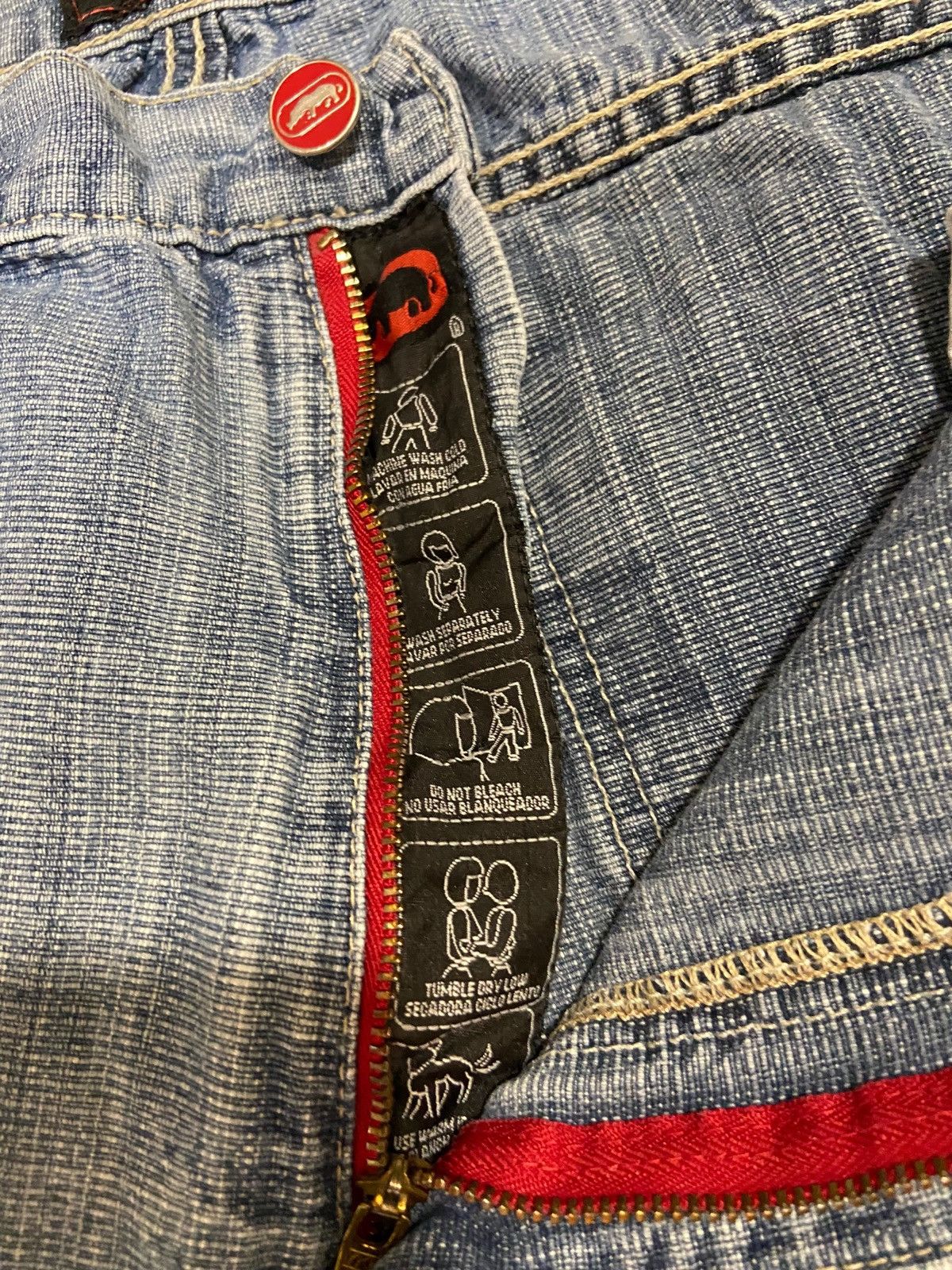 Ecko Unltd. × Marc Ecko × Vintage Vintage Y2K Ecko Jeans Size 38 Loose Baggy Fit Size US 38 / EU 54 - 9 Thumbnail