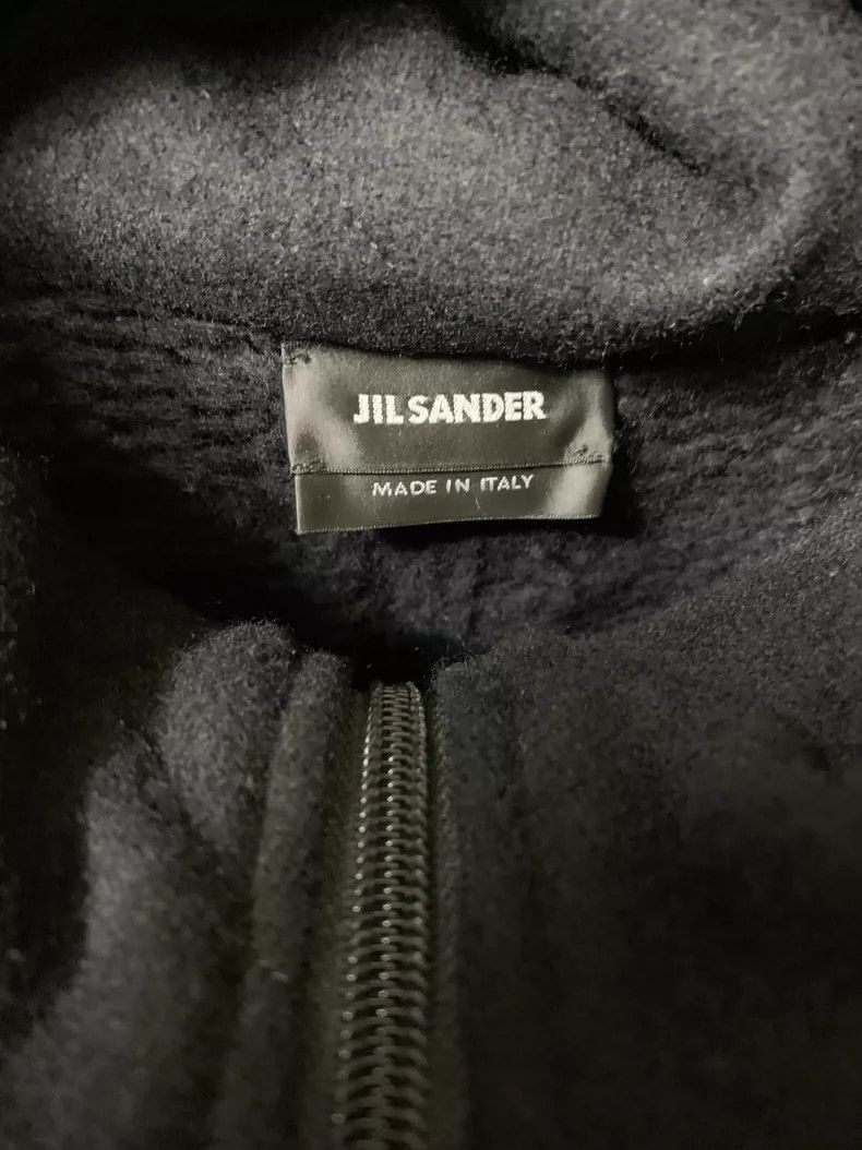 Jil Sander Jil Sander Heavy Hooded Wool Jacket Size L / US 10 / IT 46 - 3 Thumbnail