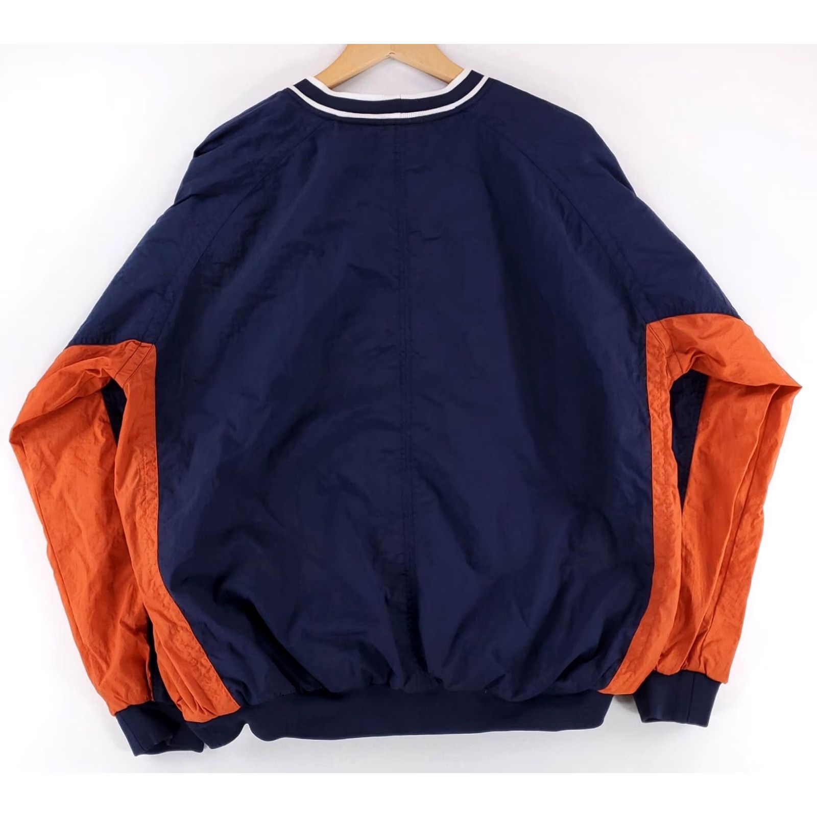 Nike Nike Pullover Windbreaker Casual Men XL Blue Orange Swoosh Size US XL / EU 56 / 4 - 4 Thumbnail