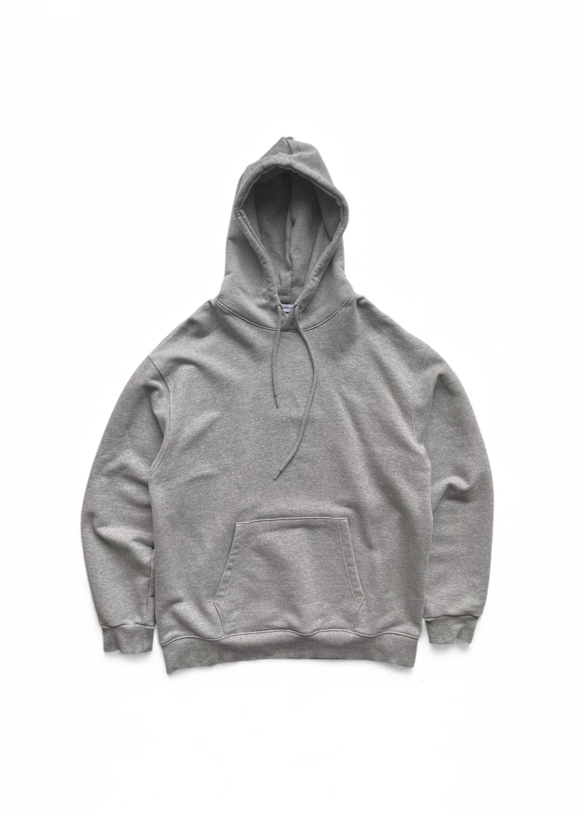 Japanese Brand Oversized blank hoodie with dropped shoulders Size US L / EU 52-54 / 3 - 1 Thumbnail