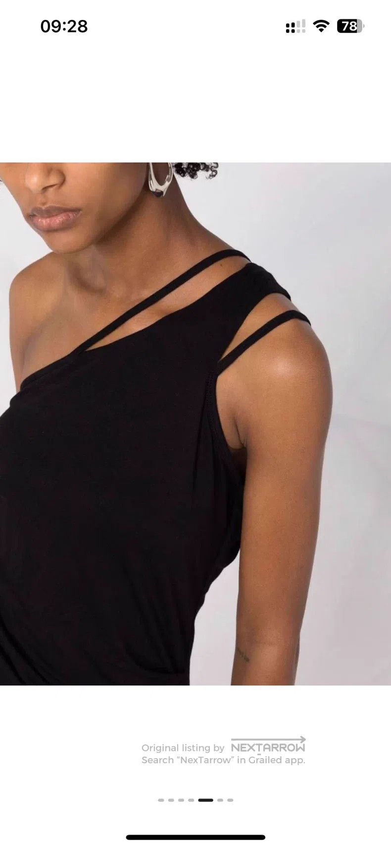 Helmut Lang Helmut Lang One-Shoulder Dress Size XS / US 0-2 / IT 36-38 - 4 Thumbnail