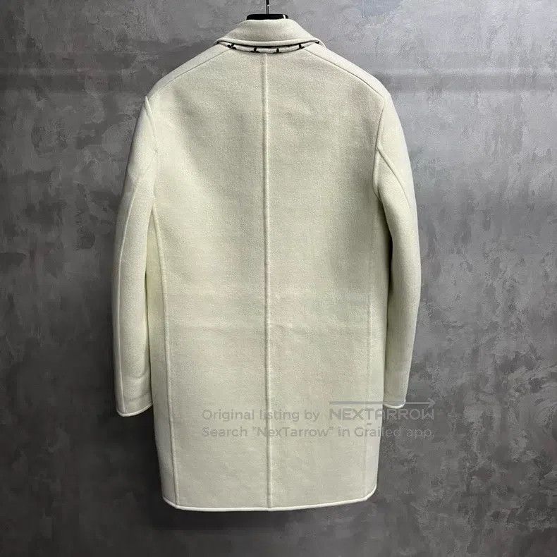 Louis Vuitton Louis Vuitton Jacquard double-sided coat with beige lining Size XXS / US 00 / IT 34 - 2 Thumbnail