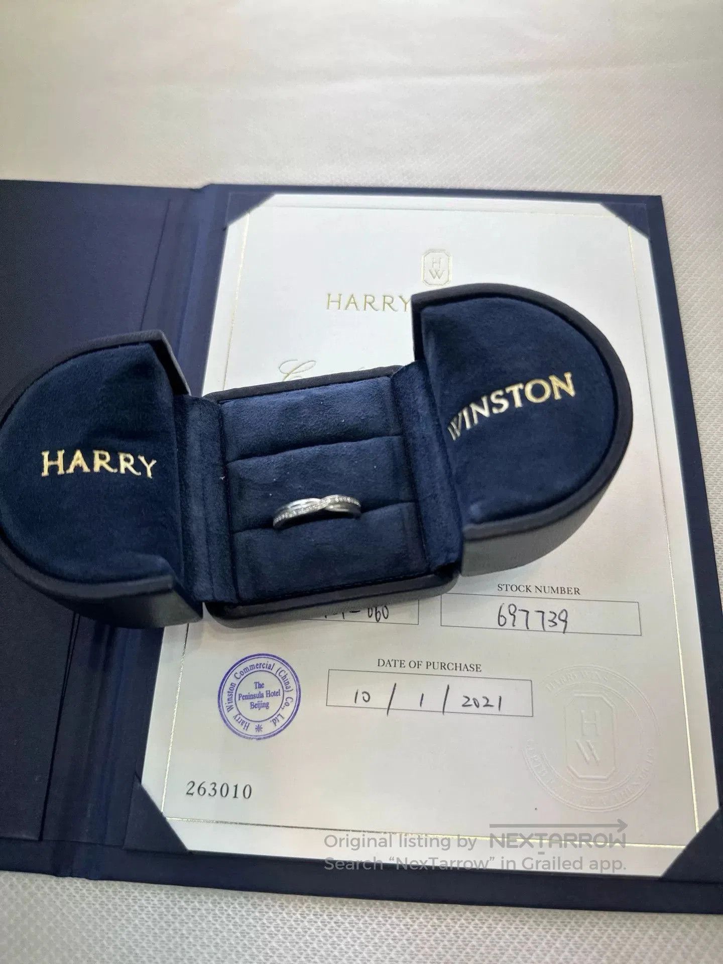 Harry Winston Harry Winston Diamond Ring Size 52. Size ONE SIZE - 3 Thumbnail