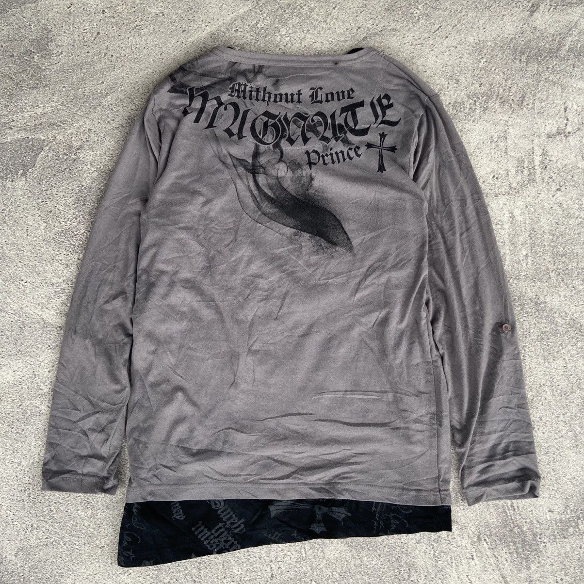 If Six Was Nine Clash Ahead Double Layer Poem Punk Style Size L / US 10 / IT 46 - 10 Thumbnail
