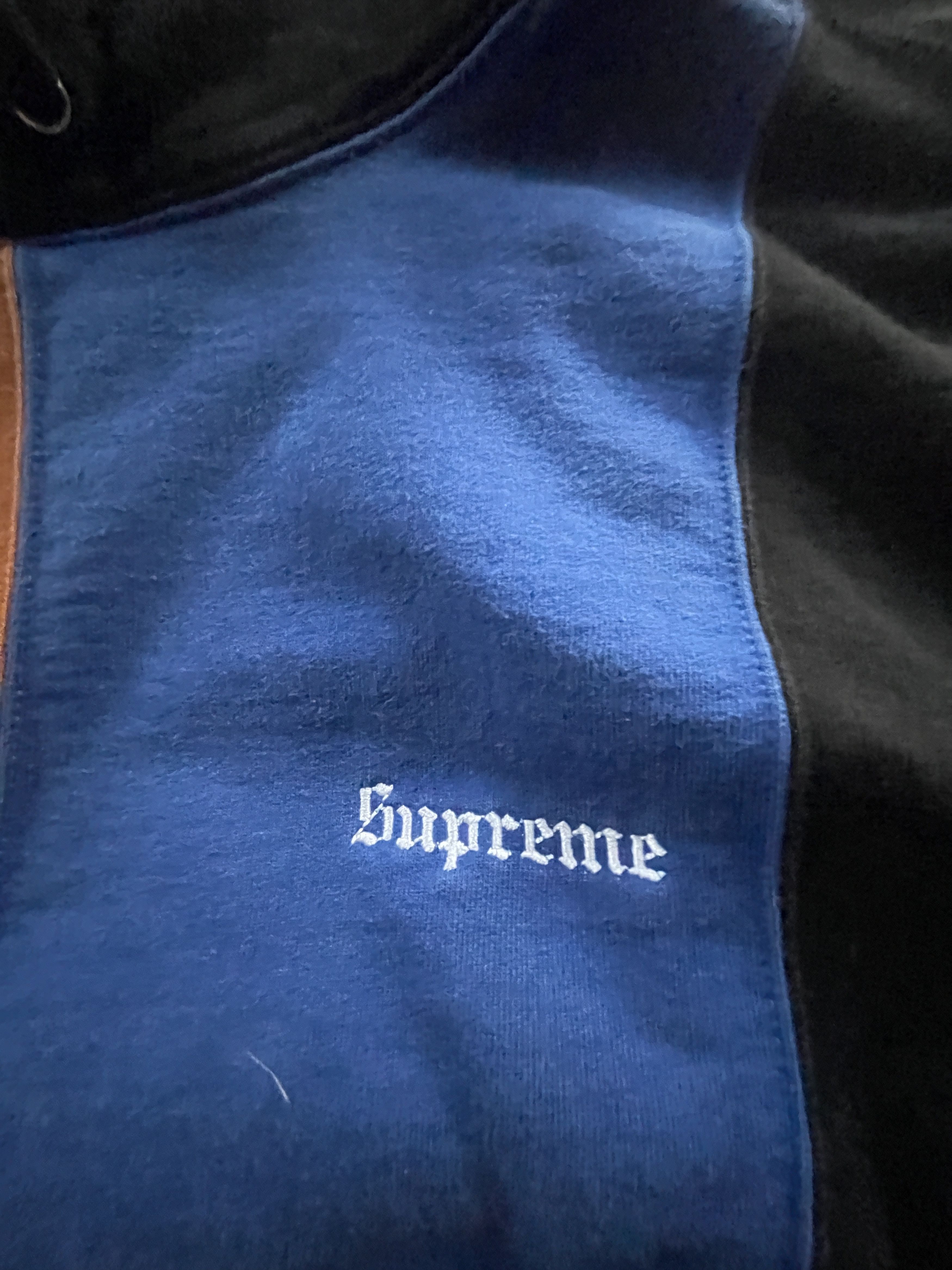 Supreme FW18 Supreme Tricolor hooded sweatshirt Size US M / EU 48-50 / 2 - 6 Thumbnail