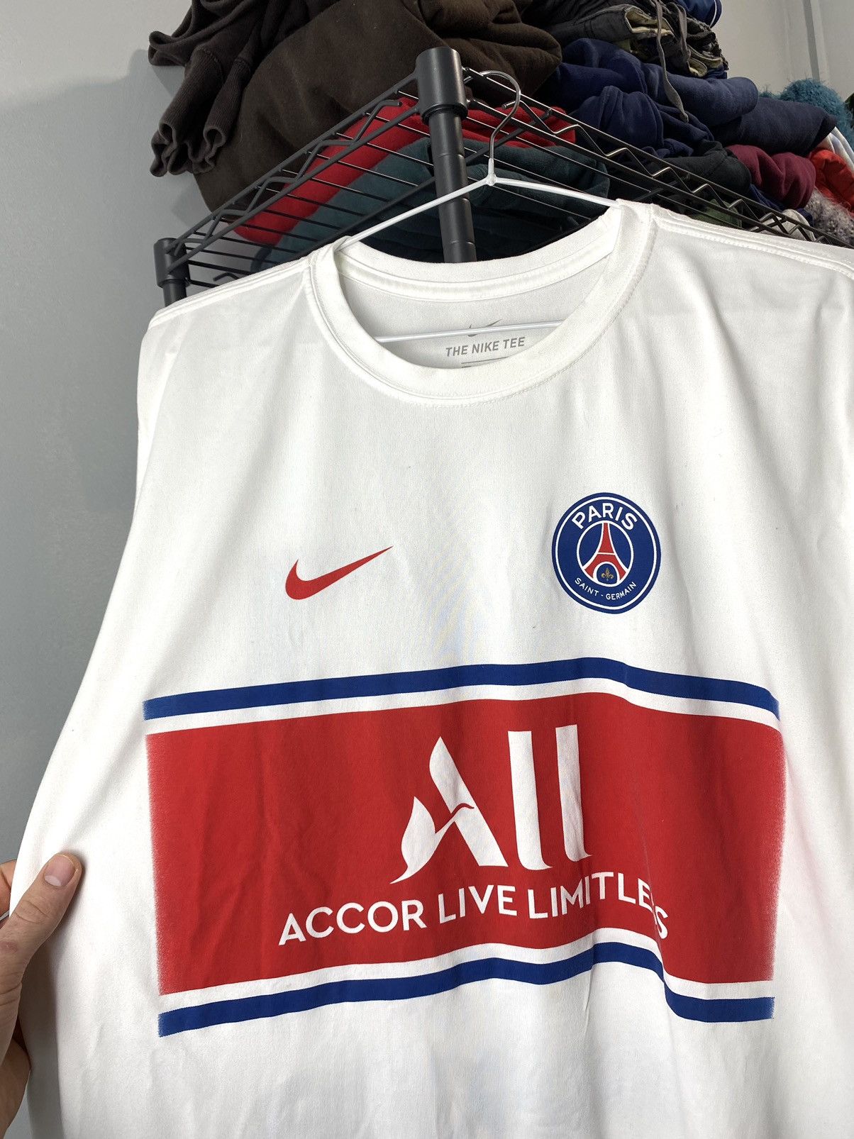 Nike Nike PSG Paris Saint Germain Messi Soccer Jersey T Shirt Size US XL / EU 56 / 4 - 3 Thumbnail