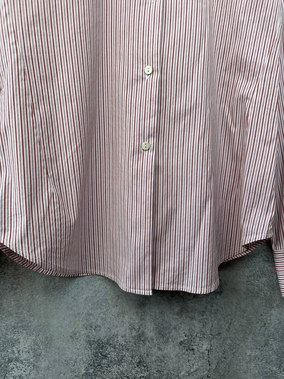 Loro Piana Loro Piana Button Up Shirt Striped Oxford Long Sleeve Size M / US 6-8 / IT 42-44 - 8 Thumbnail