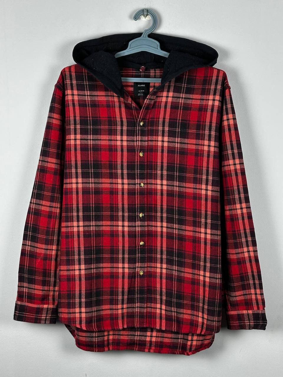 10 Deep Streetwear 10 Deep Hypebeast Hooded Flannel Shirt Size US XL / EU 56 / 4 - 1 Thumbnail