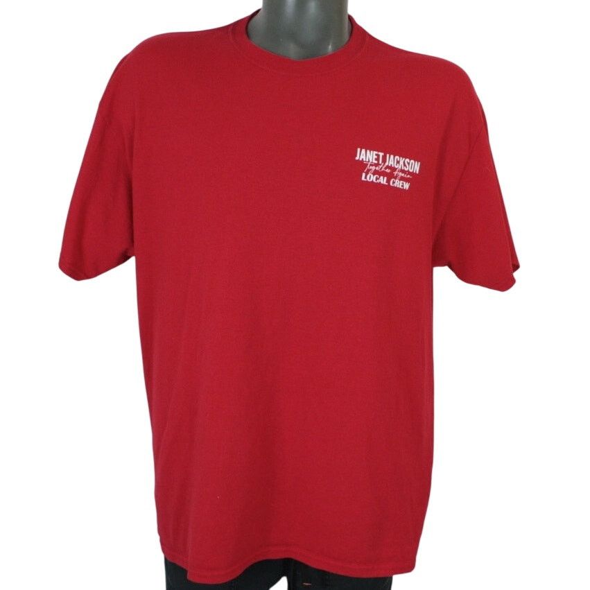 Band Tees Janet Jackson Together Again Tour 2023 Local Crew Shirt Size US XL / EU 56 / 4 - 1 Thumbnail