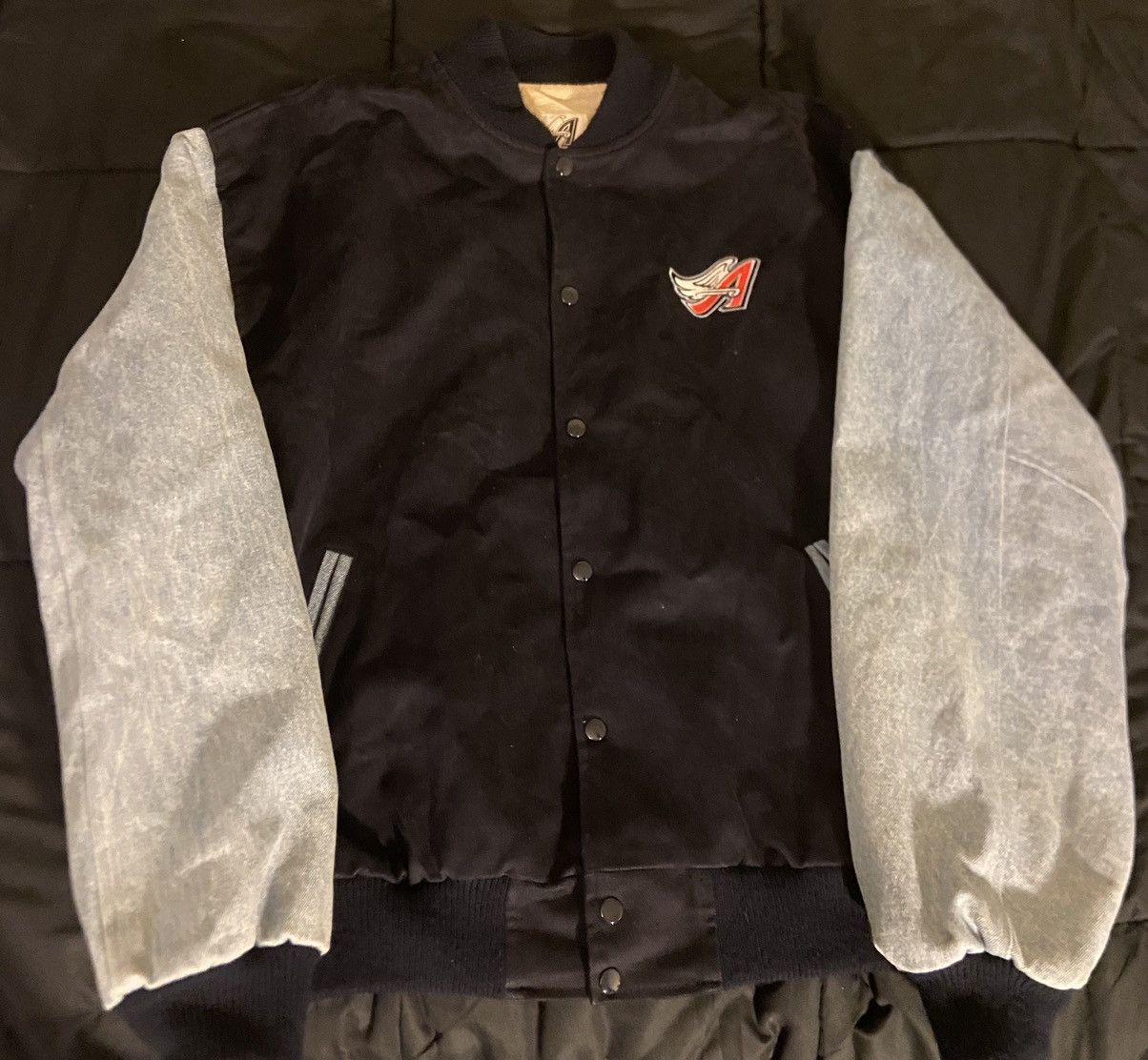 MLB × Vintage Vintage Anaheim Los Angeles Angels jacket size XL Size US XL / EU 56 / 4 - 1 Thumbnail
