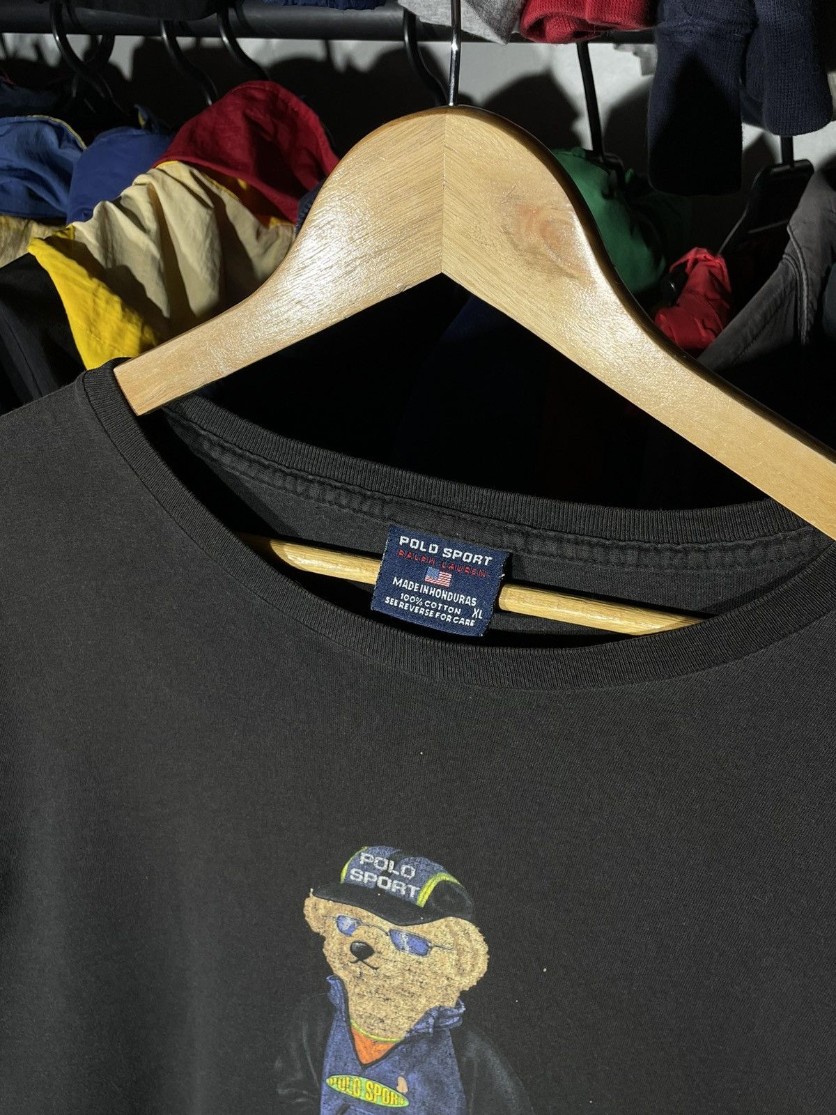 Polo Ralph Lauren × RRL Ralph Lauren × Vintage T-Shirt Polo Sport Bear OG Vintage Size US XL / EU 56 / 4 - 14 Thumbnail