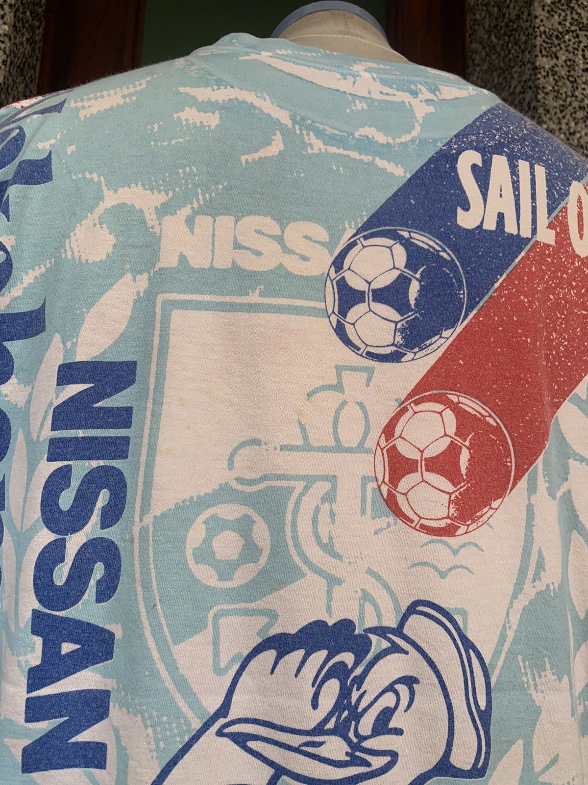 Japanese Brand × Vintage Vintage 90s Nissan FC Yokohama Marinos J League T shirt Size US M / EU 48-50 / 2 - 6 Thumbnail