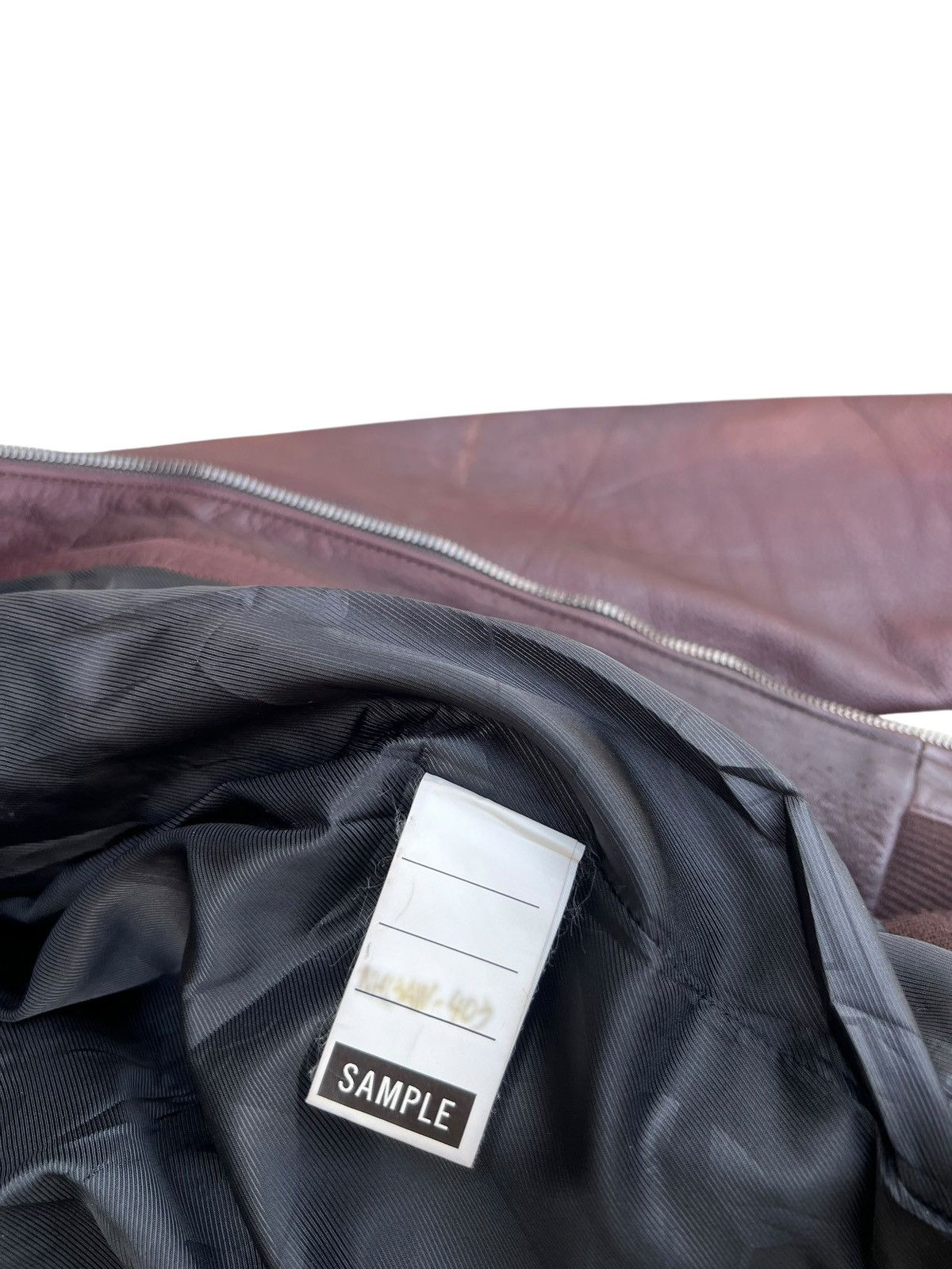 N.Hoolywood SAMPLE Only N.Hoolywood Japan Fade Patina Leather Jacket Size US S / EU 44-46 / 1 - 17 Thumbnail