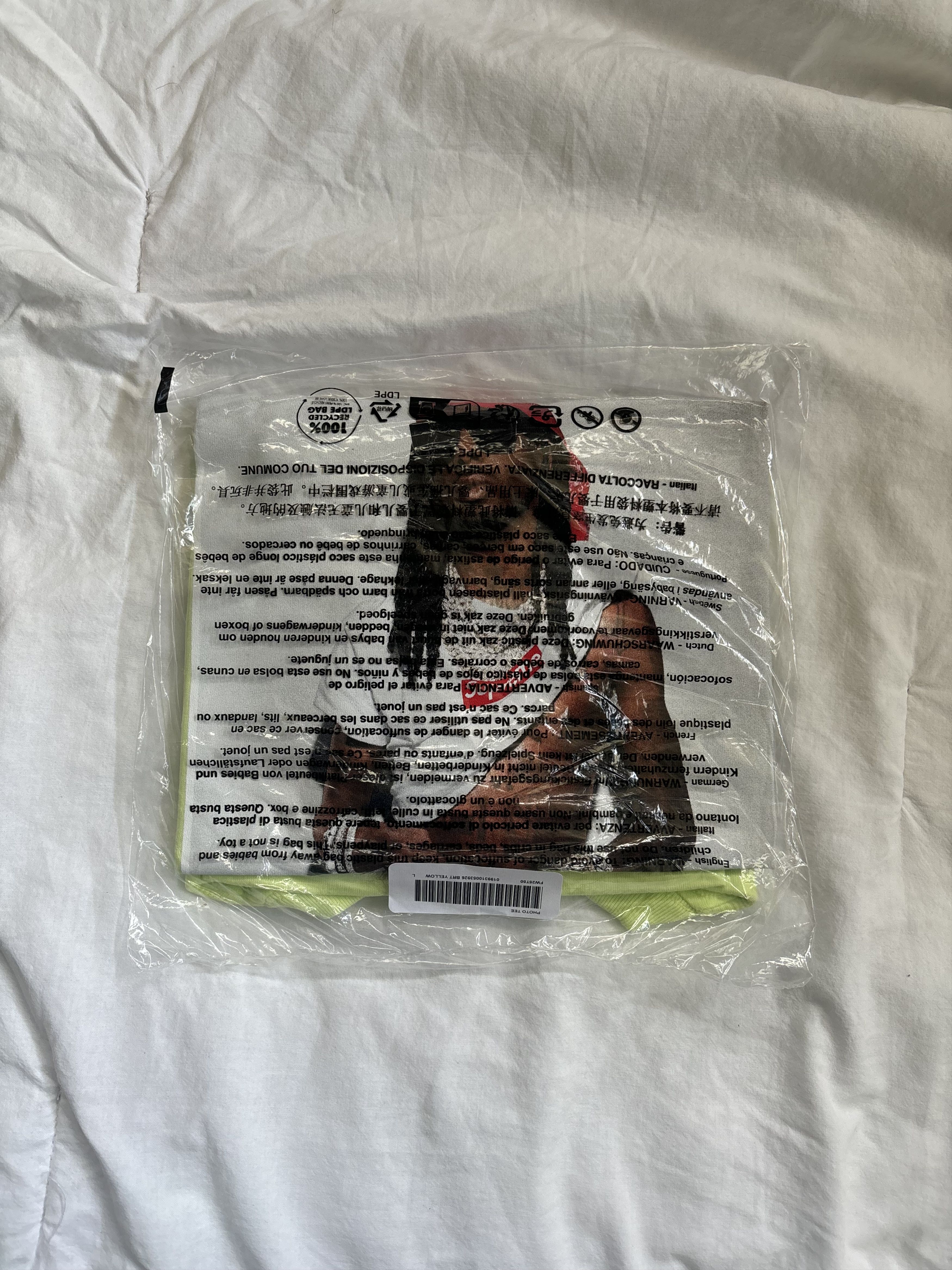 Supreme Supreme Playboi Carti Tee Size US L / EU 52-54 / 3 - 6 Thumbnail