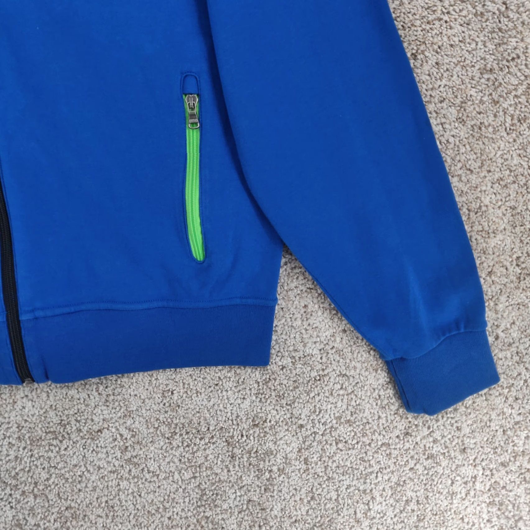 Polo Ralph Lauren Polo Ralph Lauren Track Jacket Mens Large Blue Full Zip Pony Logo Performance Size US L / EU 52-54 / 3 - 7 Thumbnail