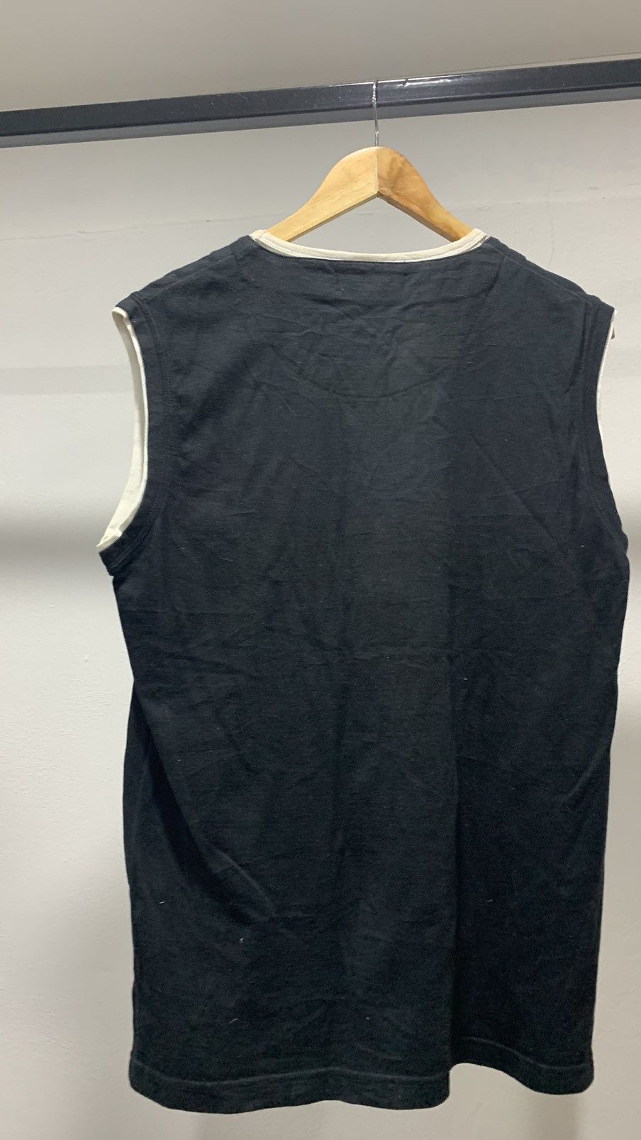 Le Grande Bleu (L.G.B.) Beaumont Carr Skull Poem Punk Sleeveless 80s Lgb Size US L / EU 52-54 / 3 - 15 Thumbnail