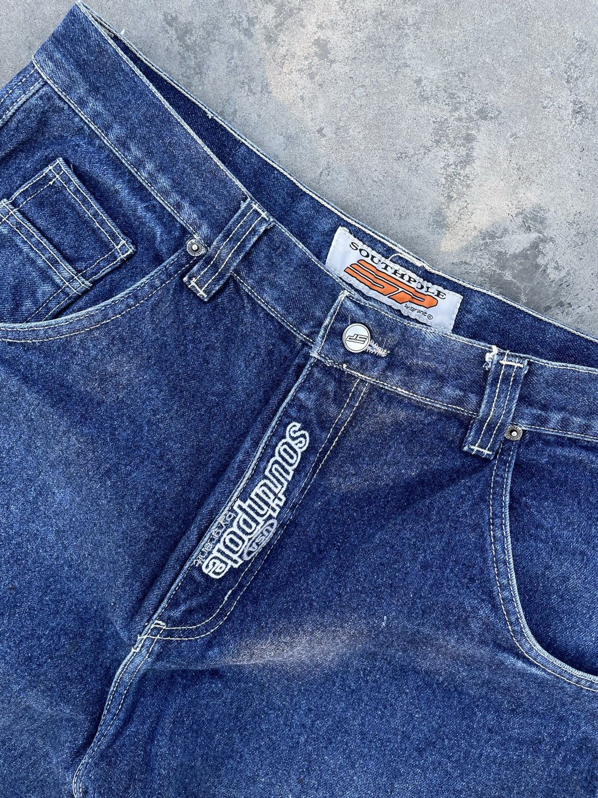 Southpole Vintage SouthPole Y2K Rap Hip Hop Sk8 USA Denim Jeans Size US 36 / EU 52 - 9 Thumbnail