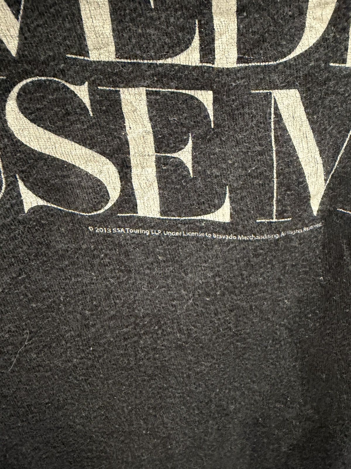 Band Tees Swedish House Mafia 2013 SSA WORL TOUR Official Merch Size US L / EU 52-54 / 3 - 4 Thumbnail