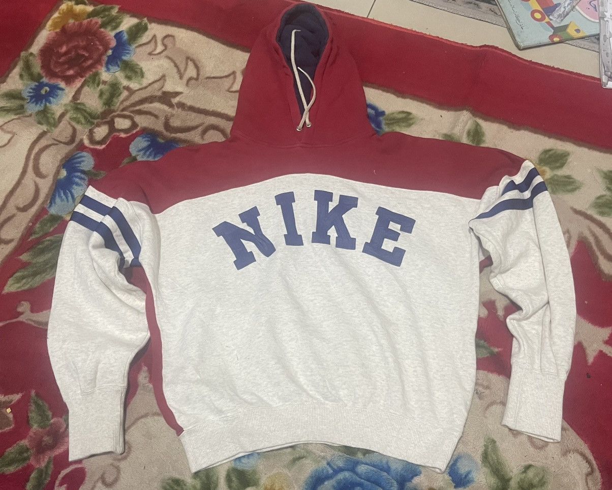 Nike Vintage 90s Nike Hoodie Size US M / EU 48-50 / 2 - 1 Thumbnail