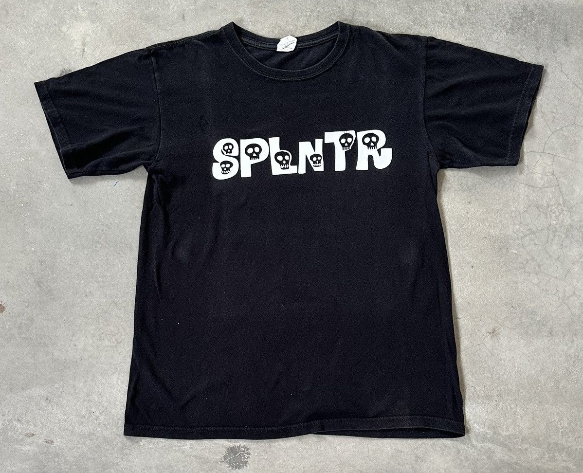Japanese Brand VINTAGE SPLNTR SKULLS TEE Size US M / EU 48-50 / 2 - 1 Thumbnail