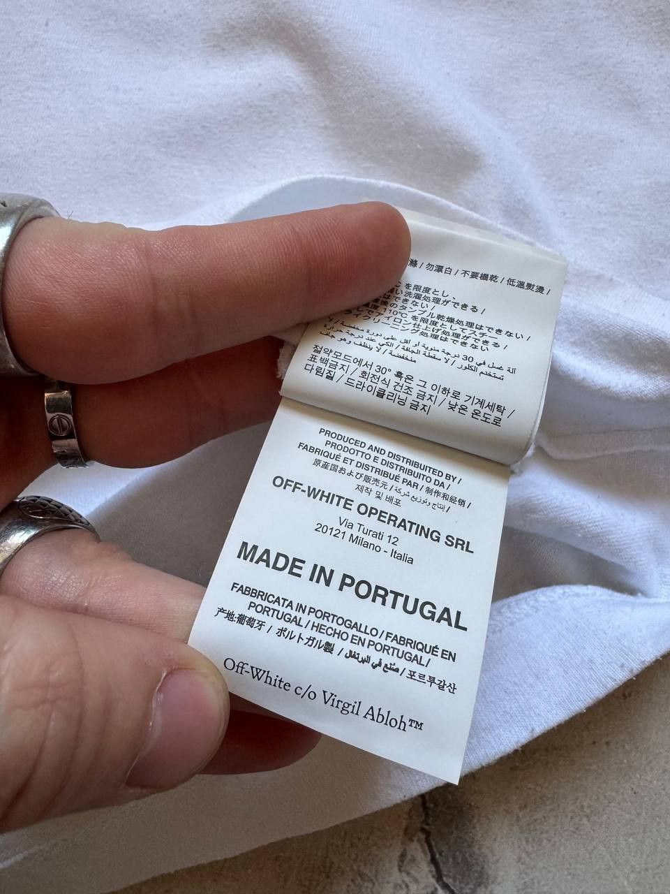 Off-White Off-white Tape arrow t-shirt Size US S / EU 44-46 / 1 - 7 Thumbnail