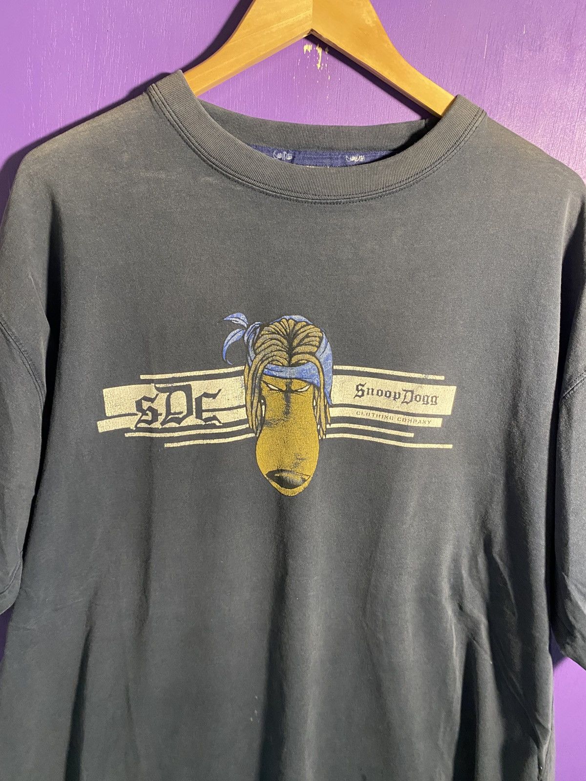 Snoop Dogg Vintage Y2K Snoop dogg clothing faded t-shirf Size US XL / EU 56 / 4 - 3 Thumbnail