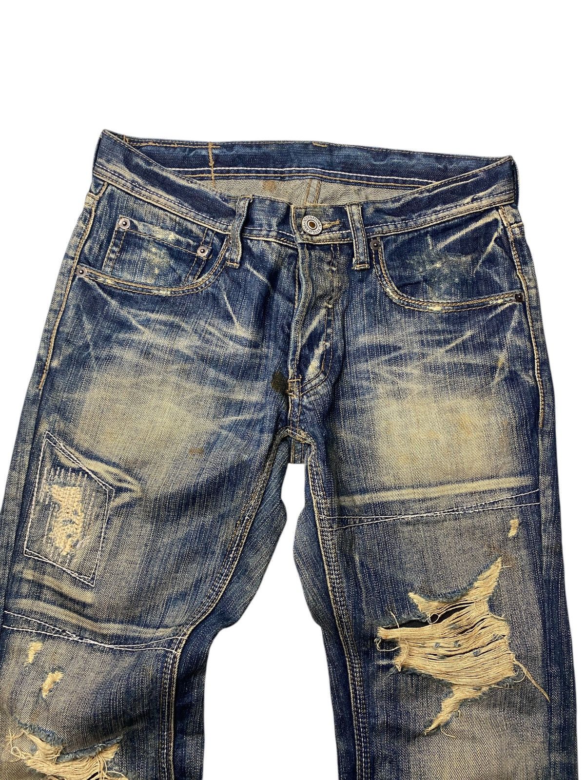 If Six Was Nine 2000's Difference Rupert Seawash Distressed Jeans Size US 28 / EU 44 - 3 Thumbnail